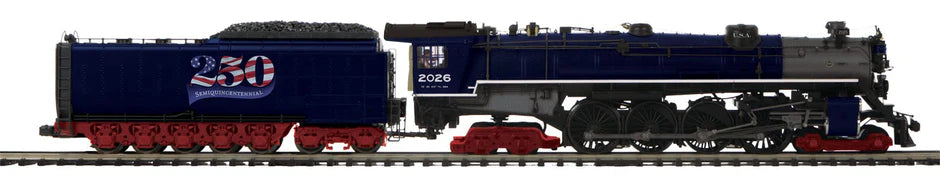 MTH USA 250th 4-8-4 #2026 | Coal Version | O Scale | MTH Pre-Order October 2025