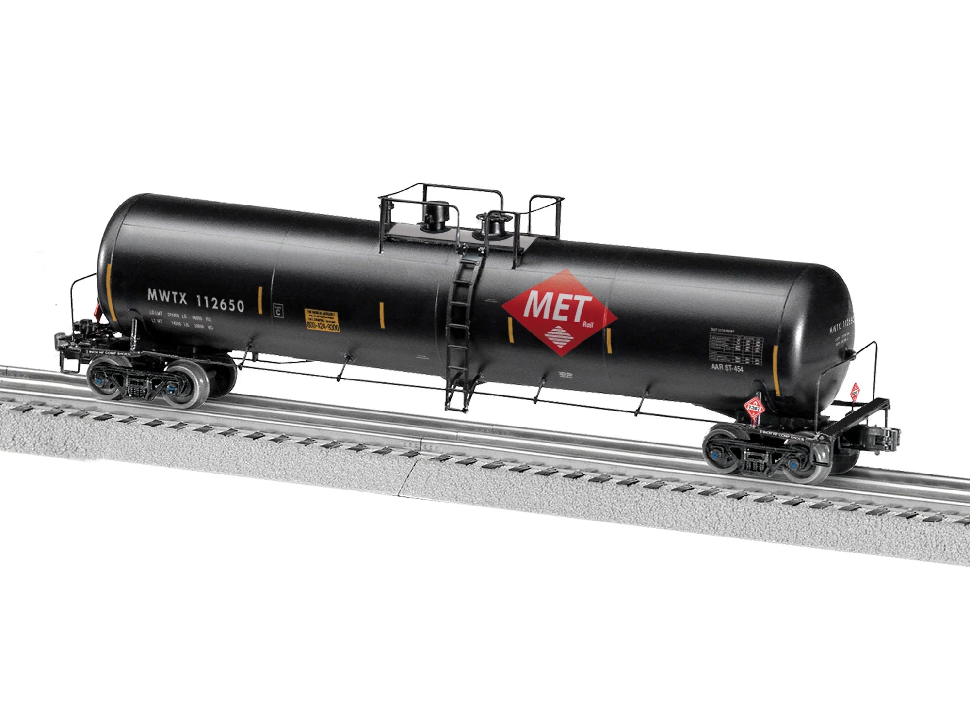 MET VISION Ethanol Tank Car #112650 | O Scale