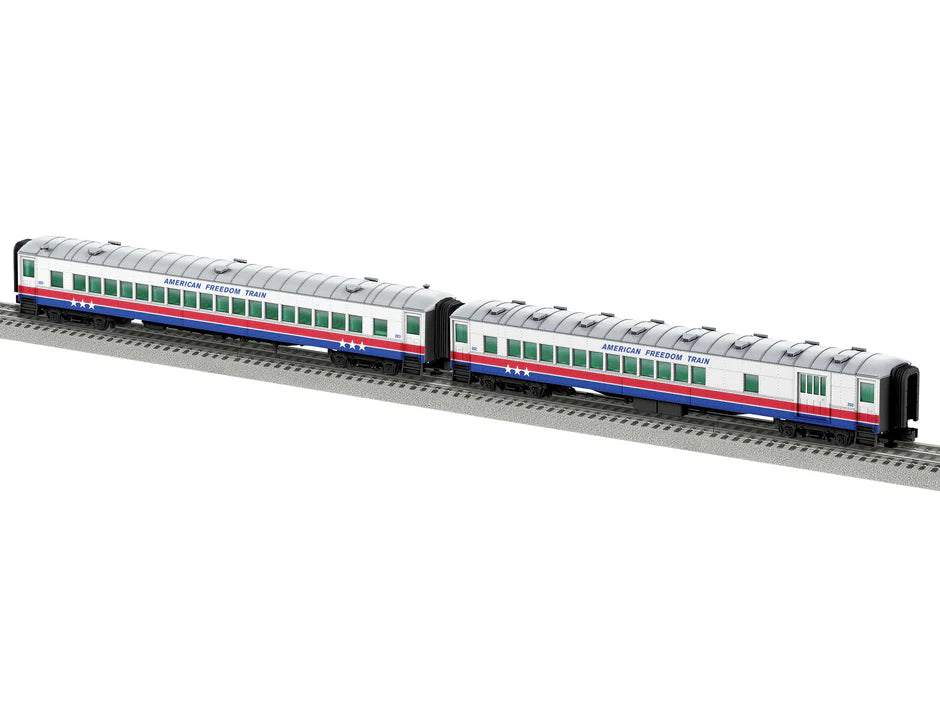 American Freedom Train Coach 2 Pack A | O Scale