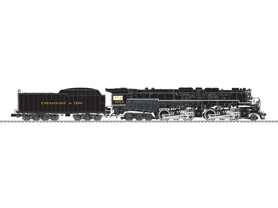 ** Chesapeake & Ohio LEGACY Allegheny #1604 | O Scale