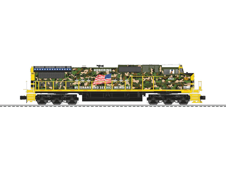 ** Alabama Gulf Coast Non Pwd C44-9W #4423 (not shown) | O Scale