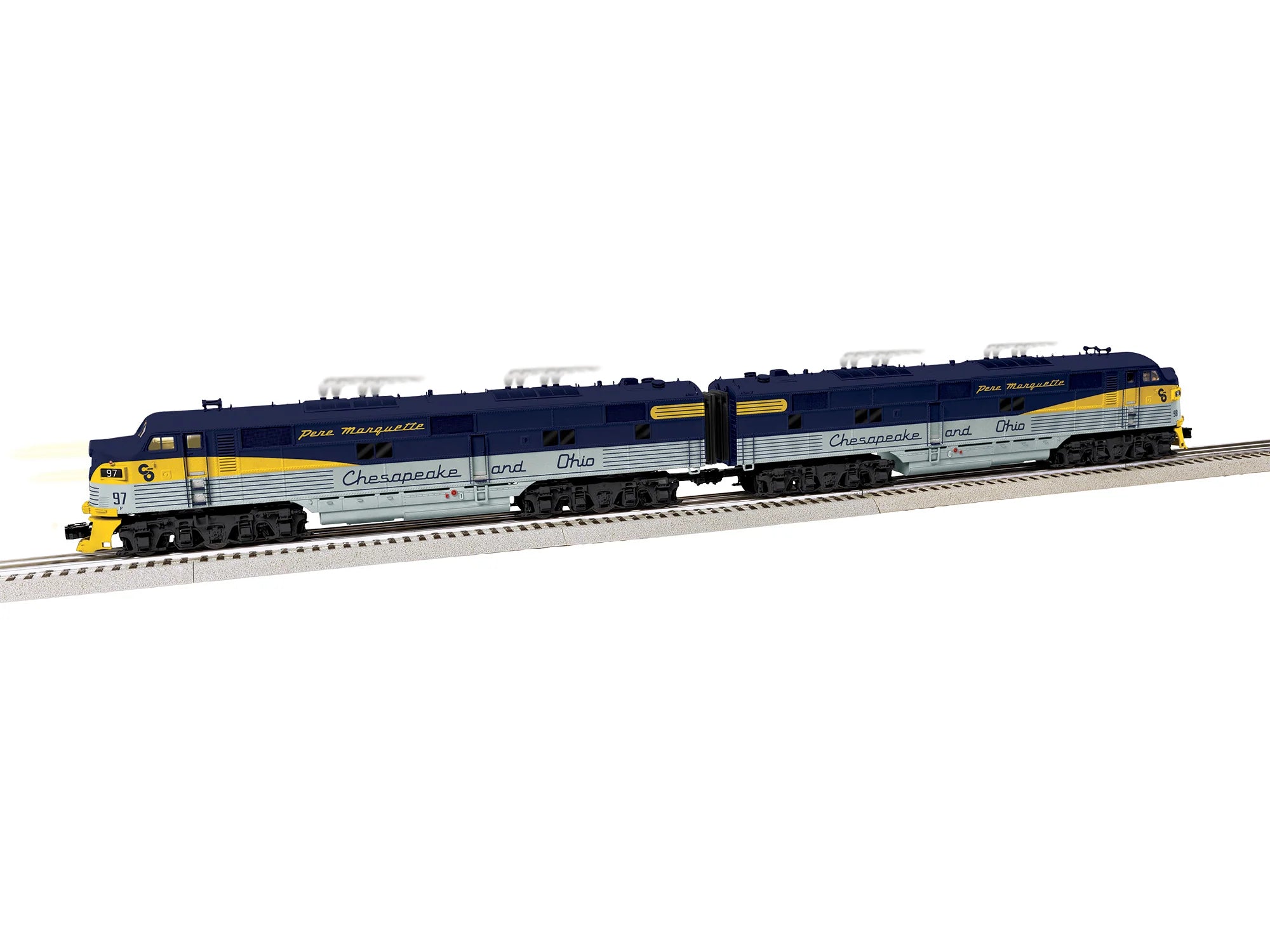 ** Chesapeake & Ohio LEGACY E7 AA | O Scale