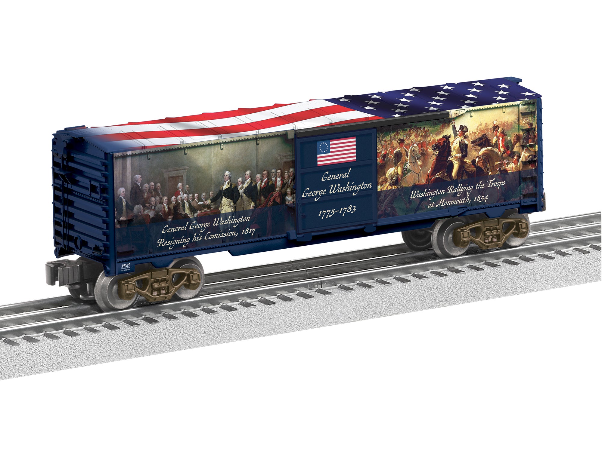 Lionel General Washington MUSA Boxcar | O Scale