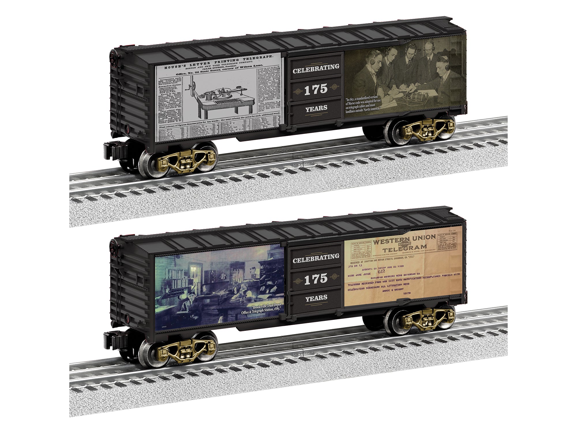 Lionel Introduction of Telegraphs 175th Anniversary MUSA Boxcar | O Scale