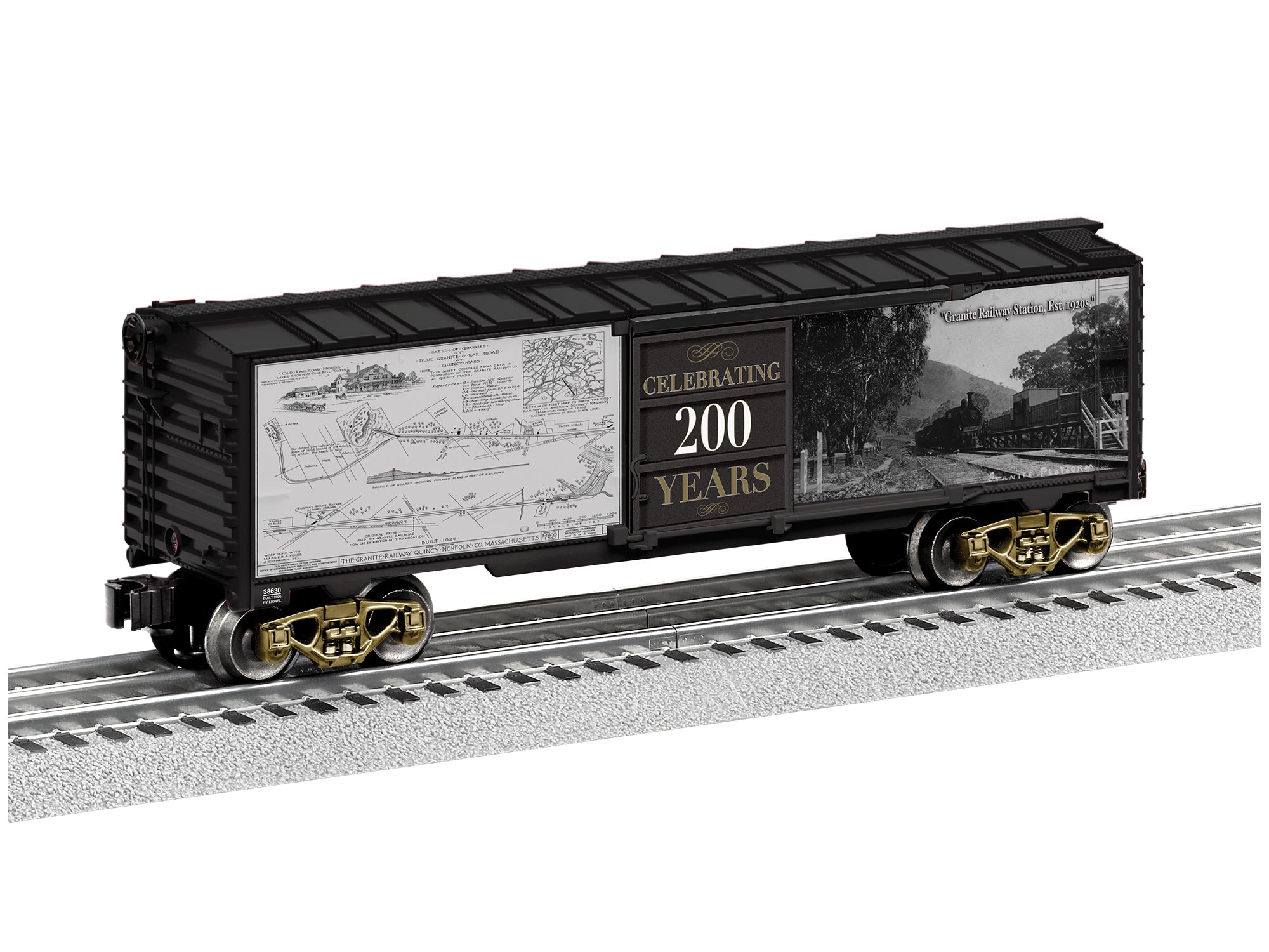 Lionel Granite Railway 200th Anniversary MUSA Boxcar | O Scale
