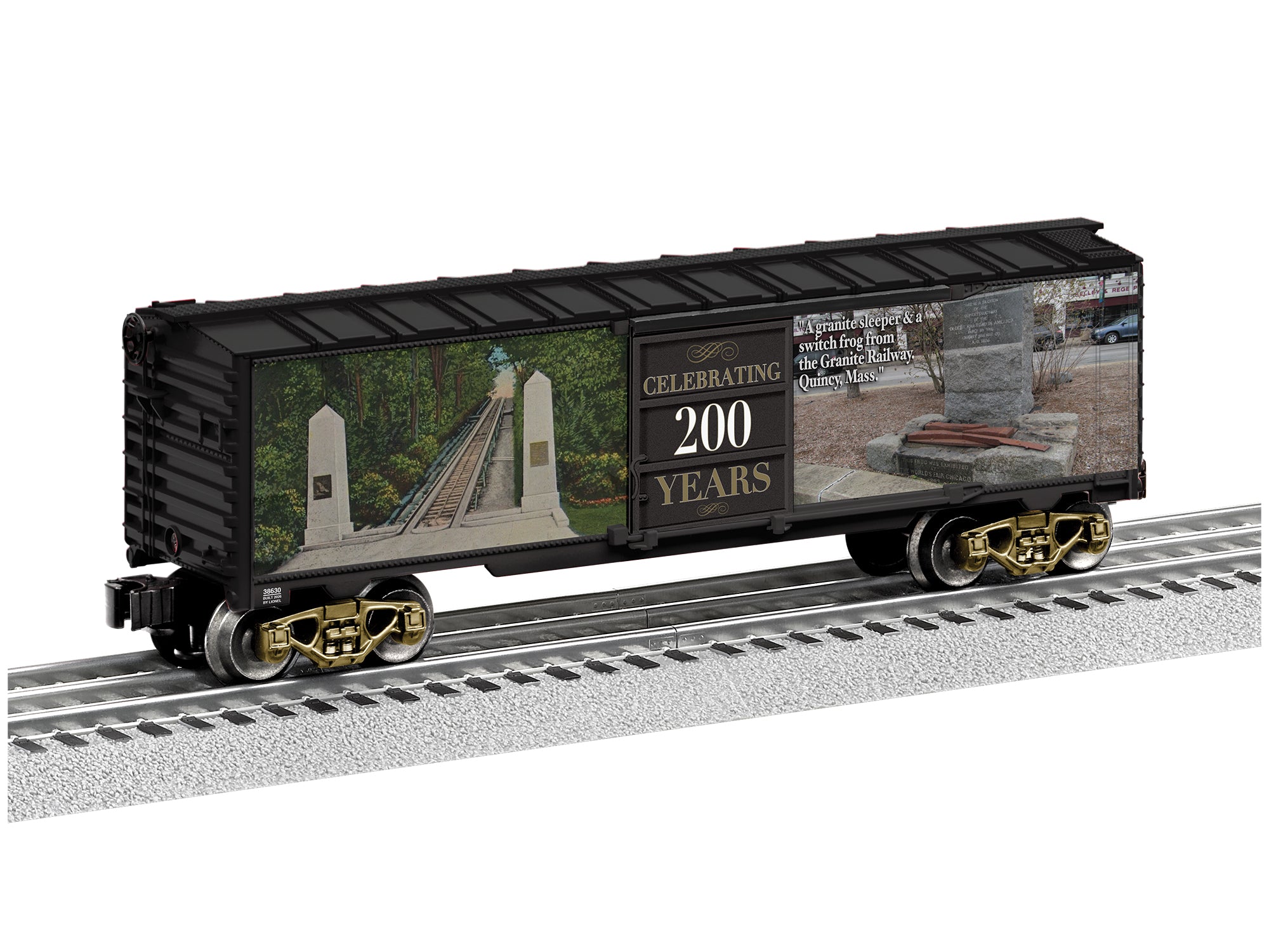 Lionel Granite Railway 200th Anniversary MUSA Boxcar | O Scale