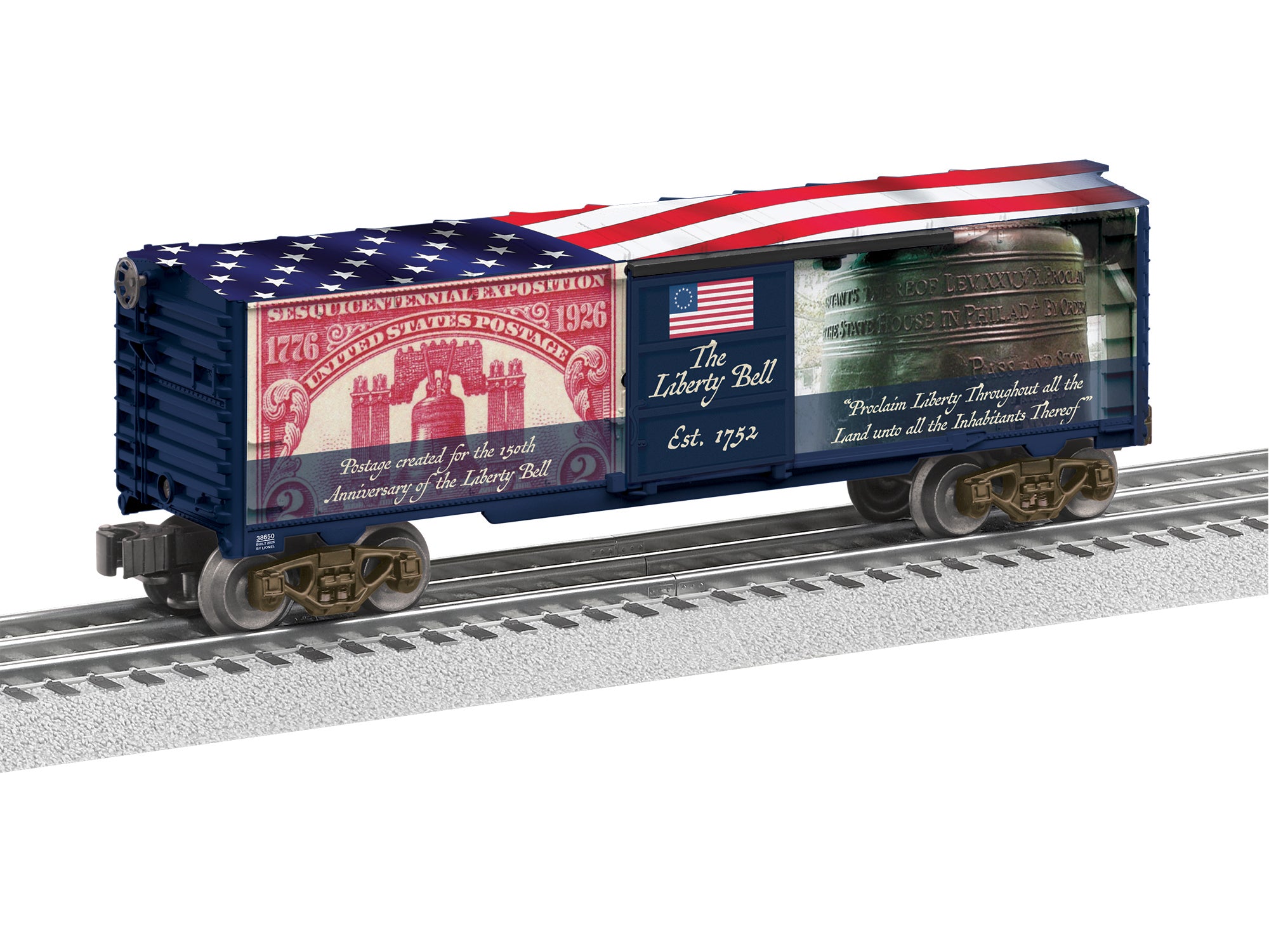 Lionel Liberty Bell MUSA Boxcar | O Scale