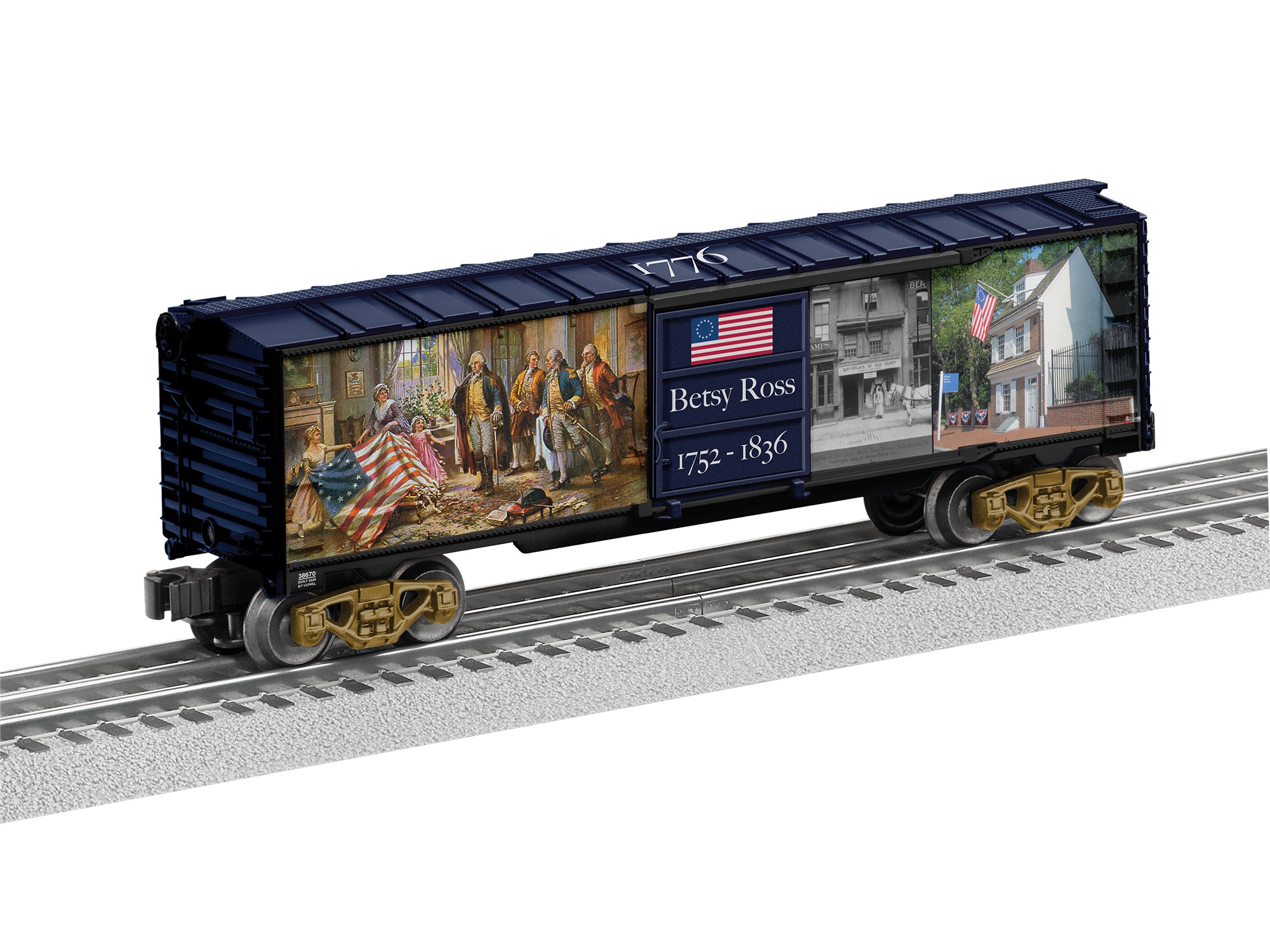 Lionel Betsy Ross MUSA Boxcar | O Scale