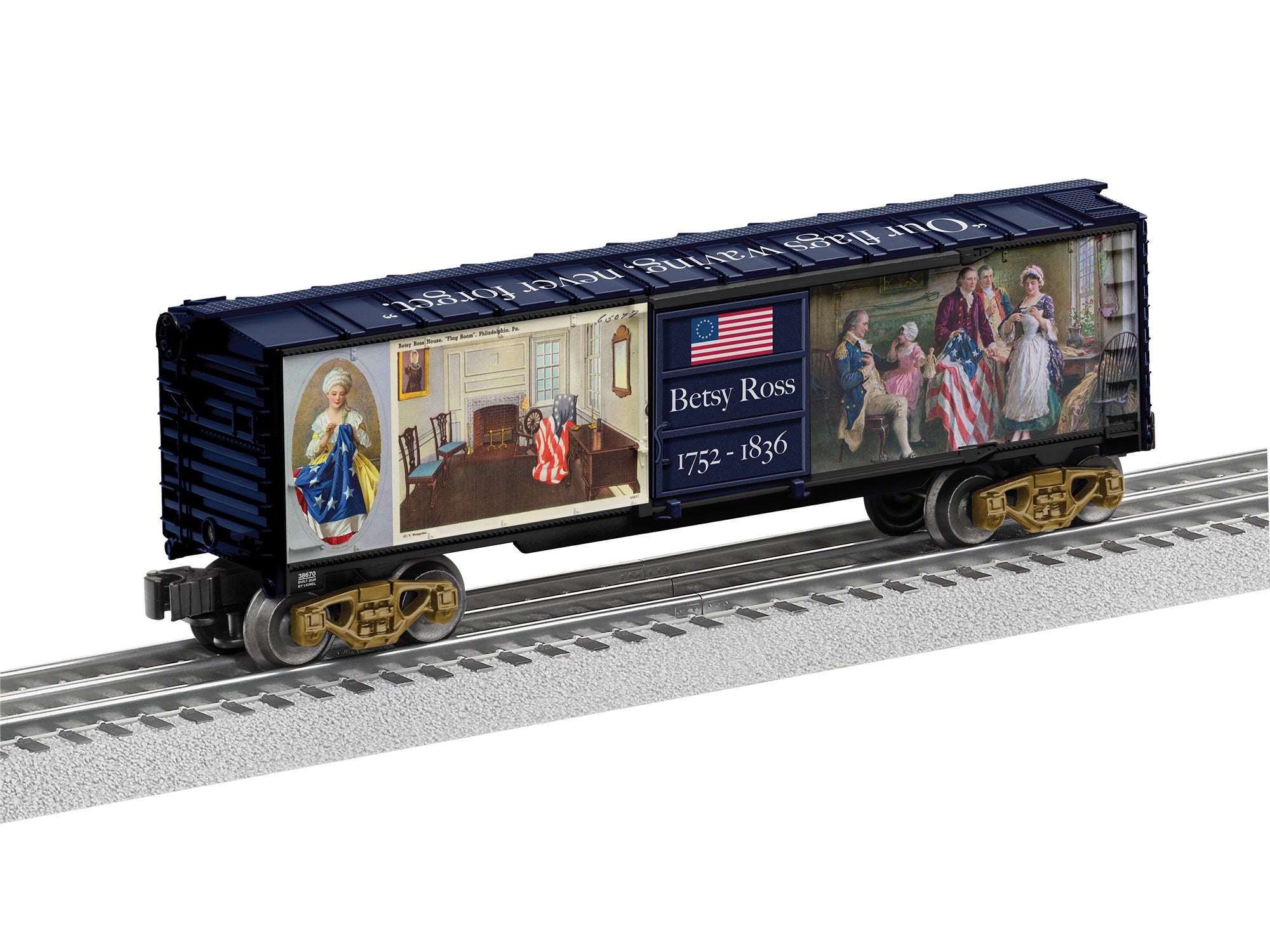 Lionel Betsy Ross MUSA Boxcar | O Scale