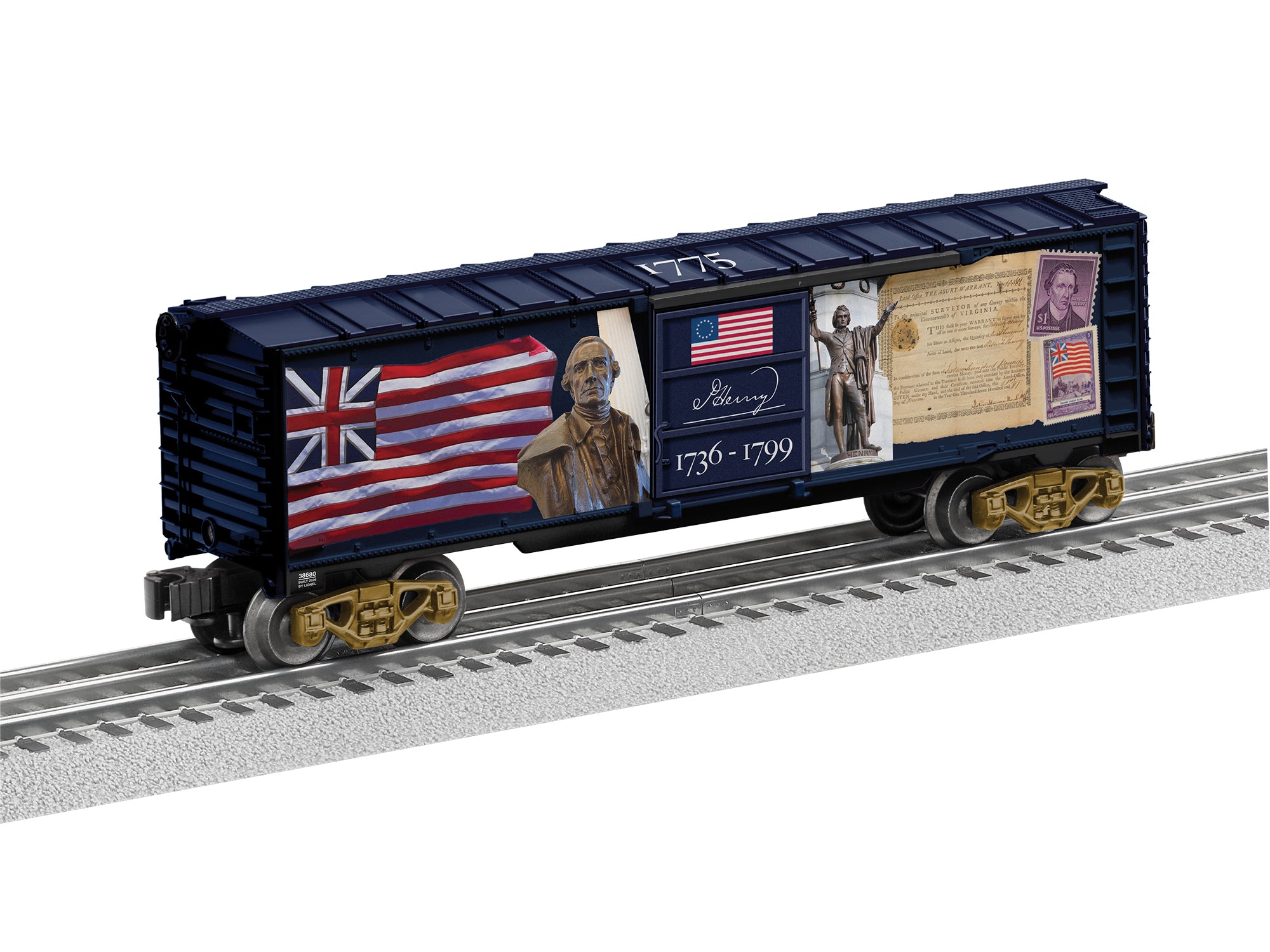 Lionel Patrick Henry MUSA Boxcar | O Scale