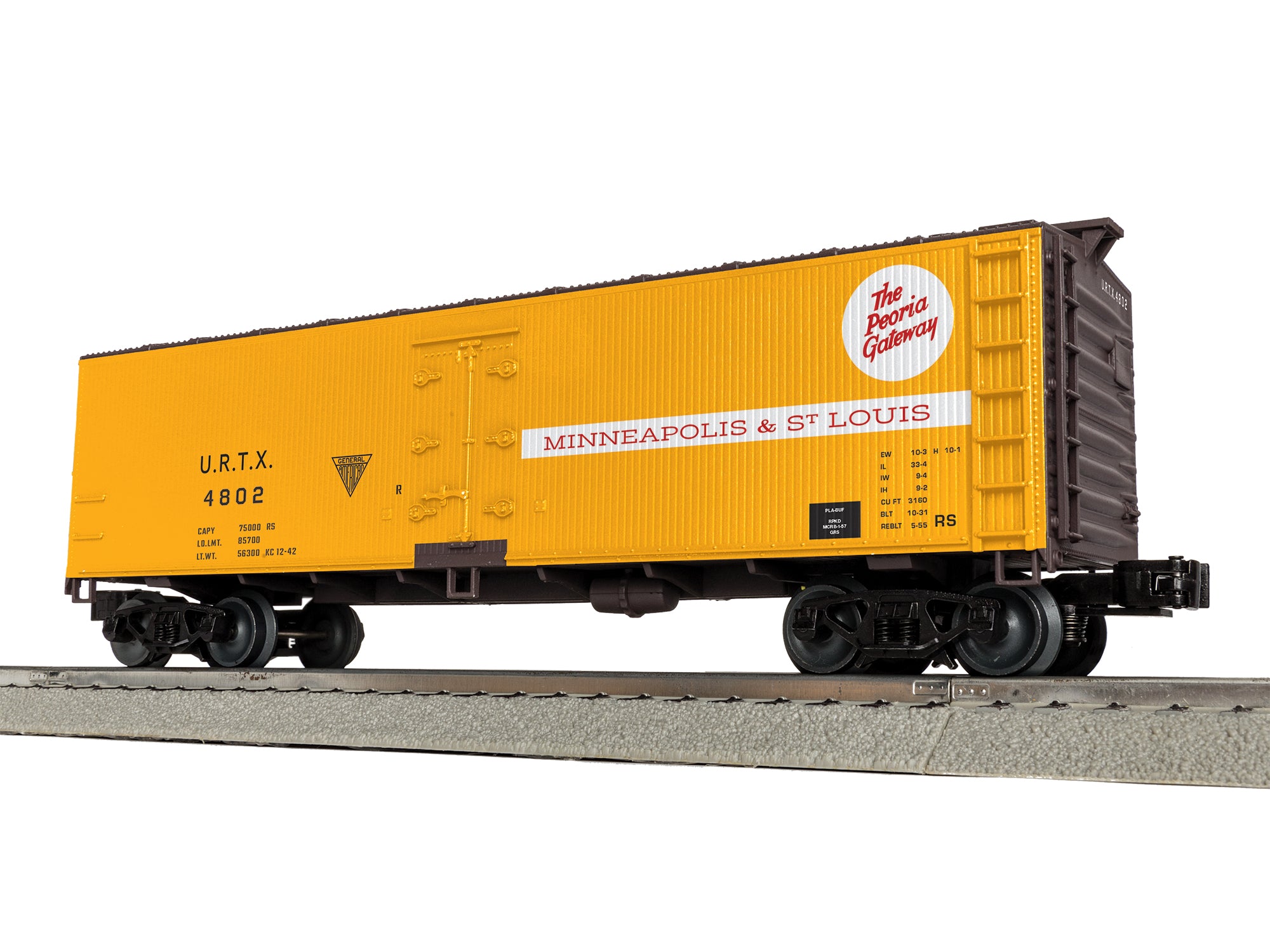 Lionel Minneapolis & St Louis Woodside Reefer #4802 | O Scale