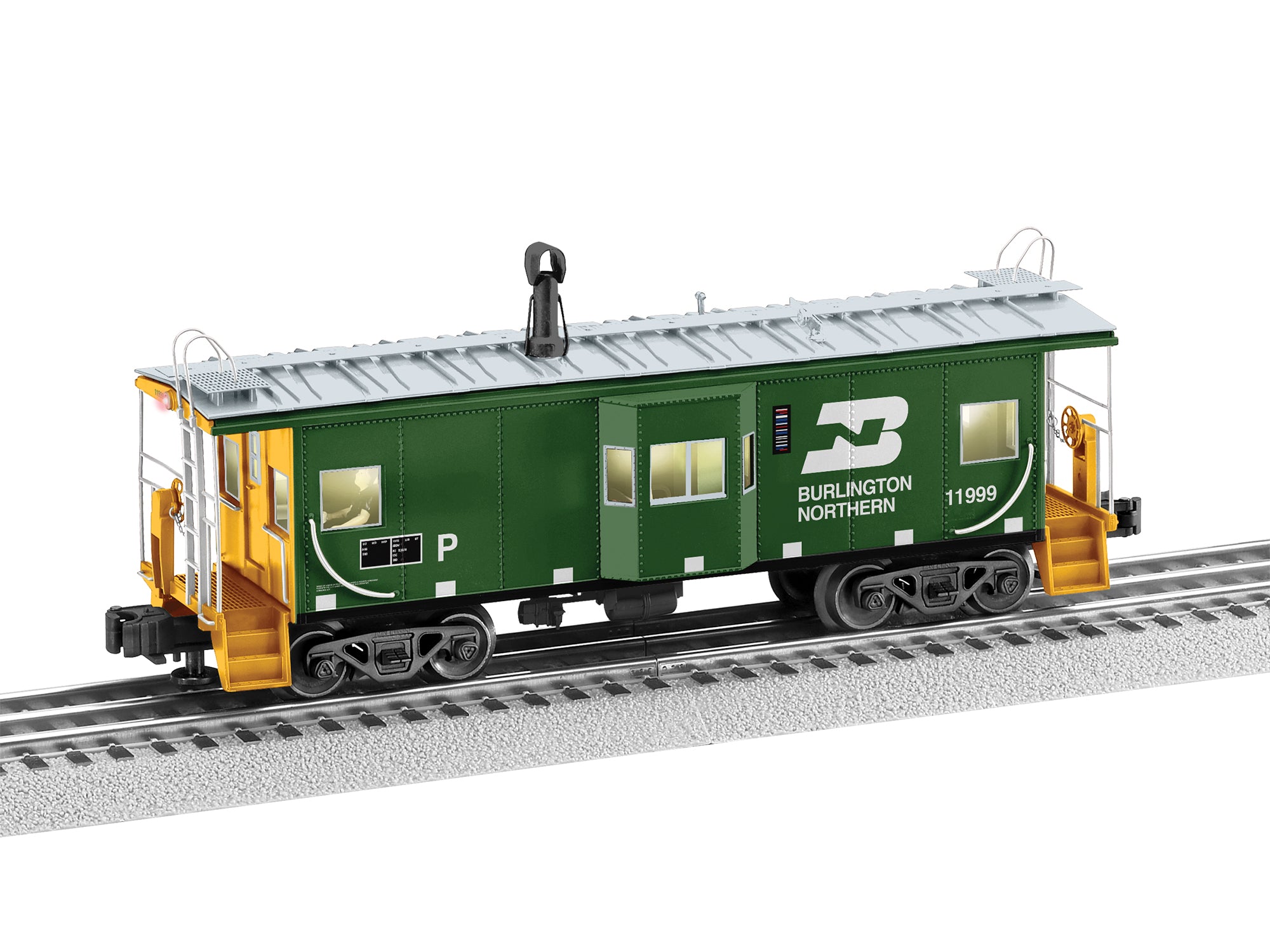 Lionel Burlington Northern Bay Window Caboose #11999 | O Scale
