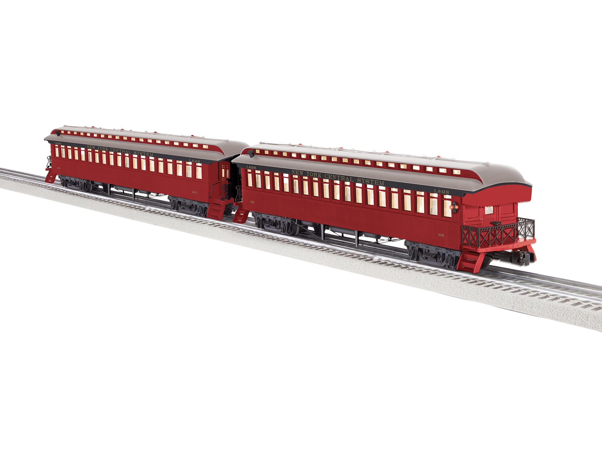Lionel New York Central Wood Passenger Two-Pack C | O Scale