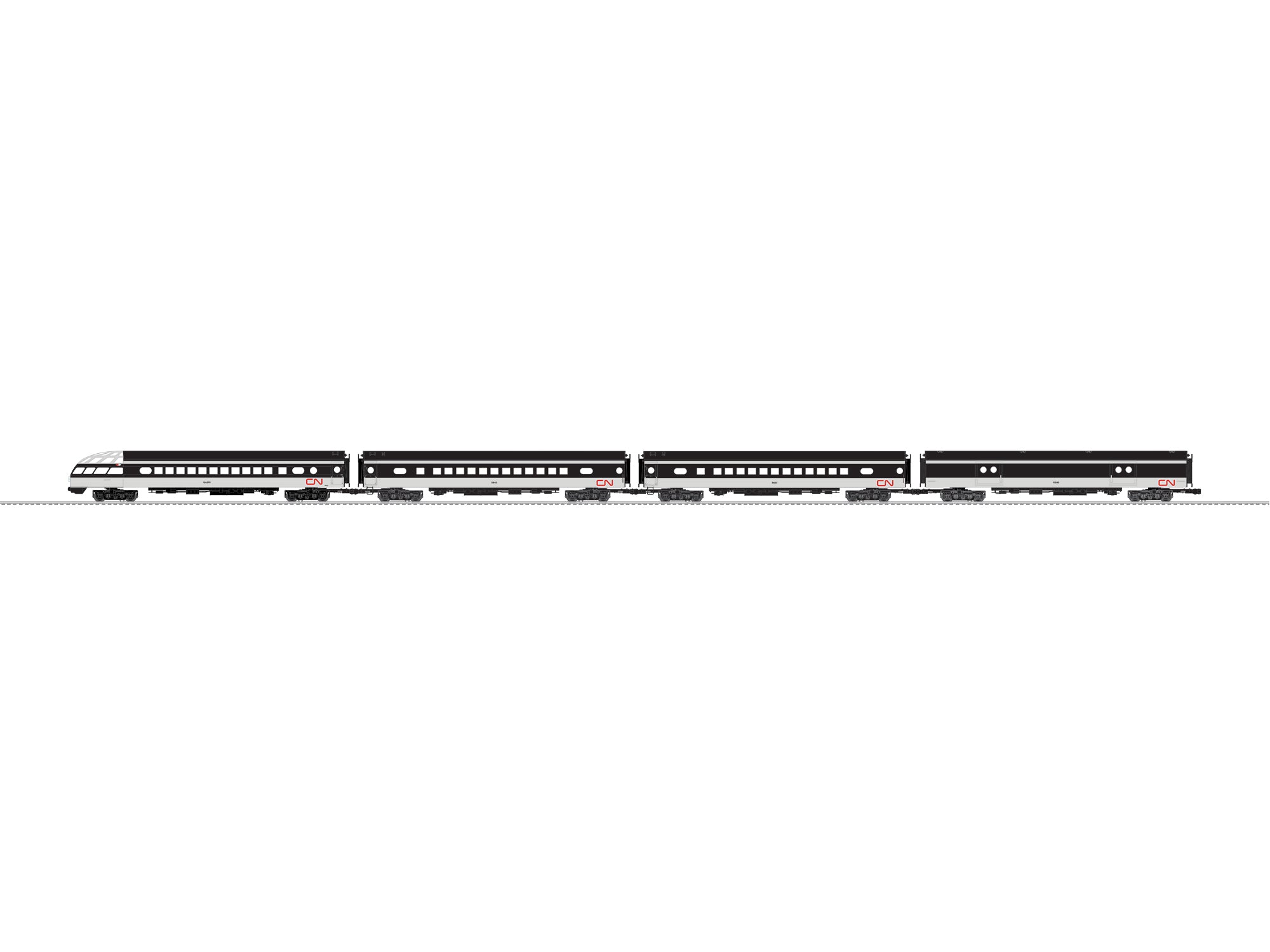Lionel Canadian National Auminum 4 Pack | O Scale