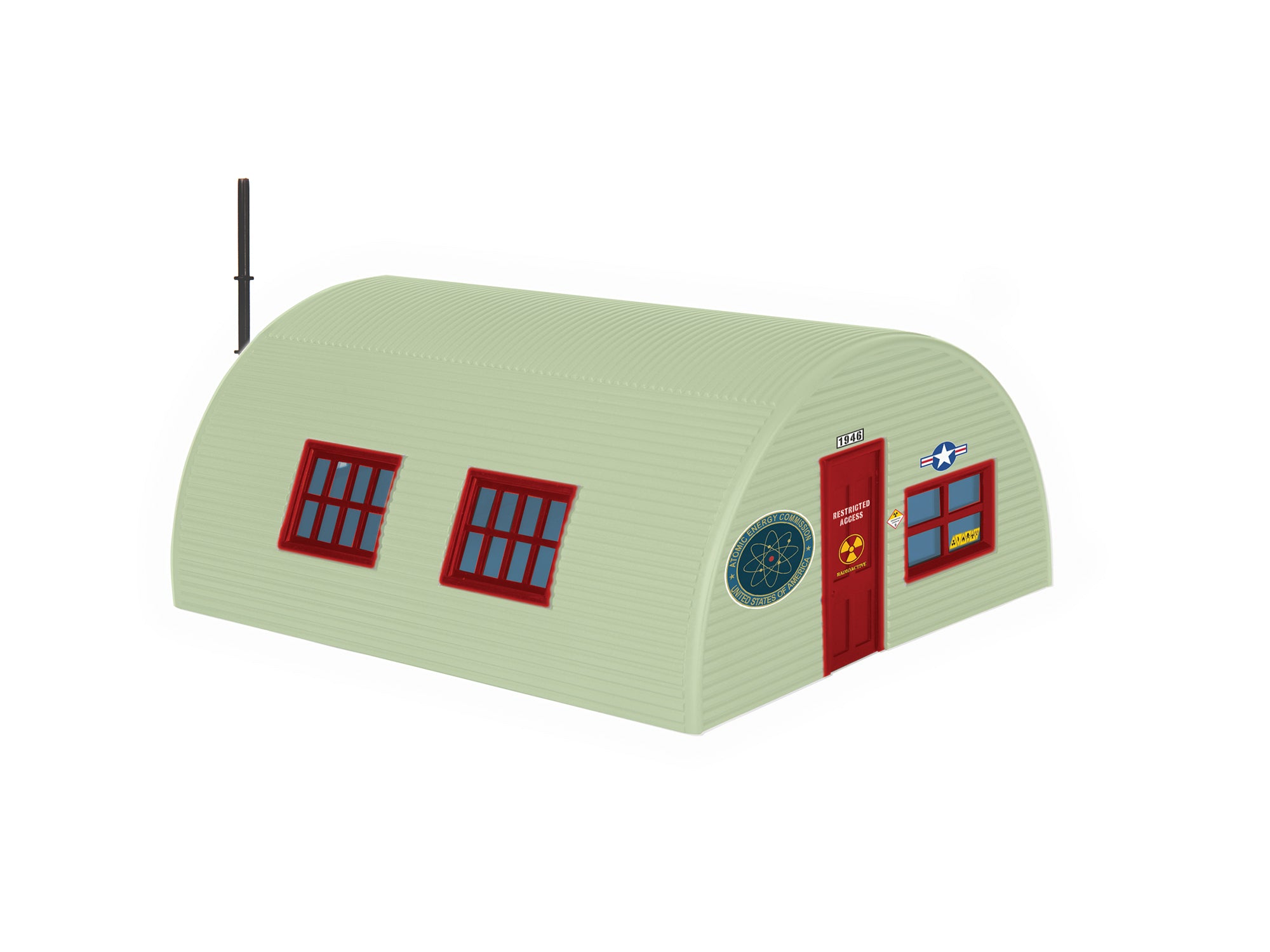 Lionel AEC Glow in the Dark Quonset Hut | O Scale