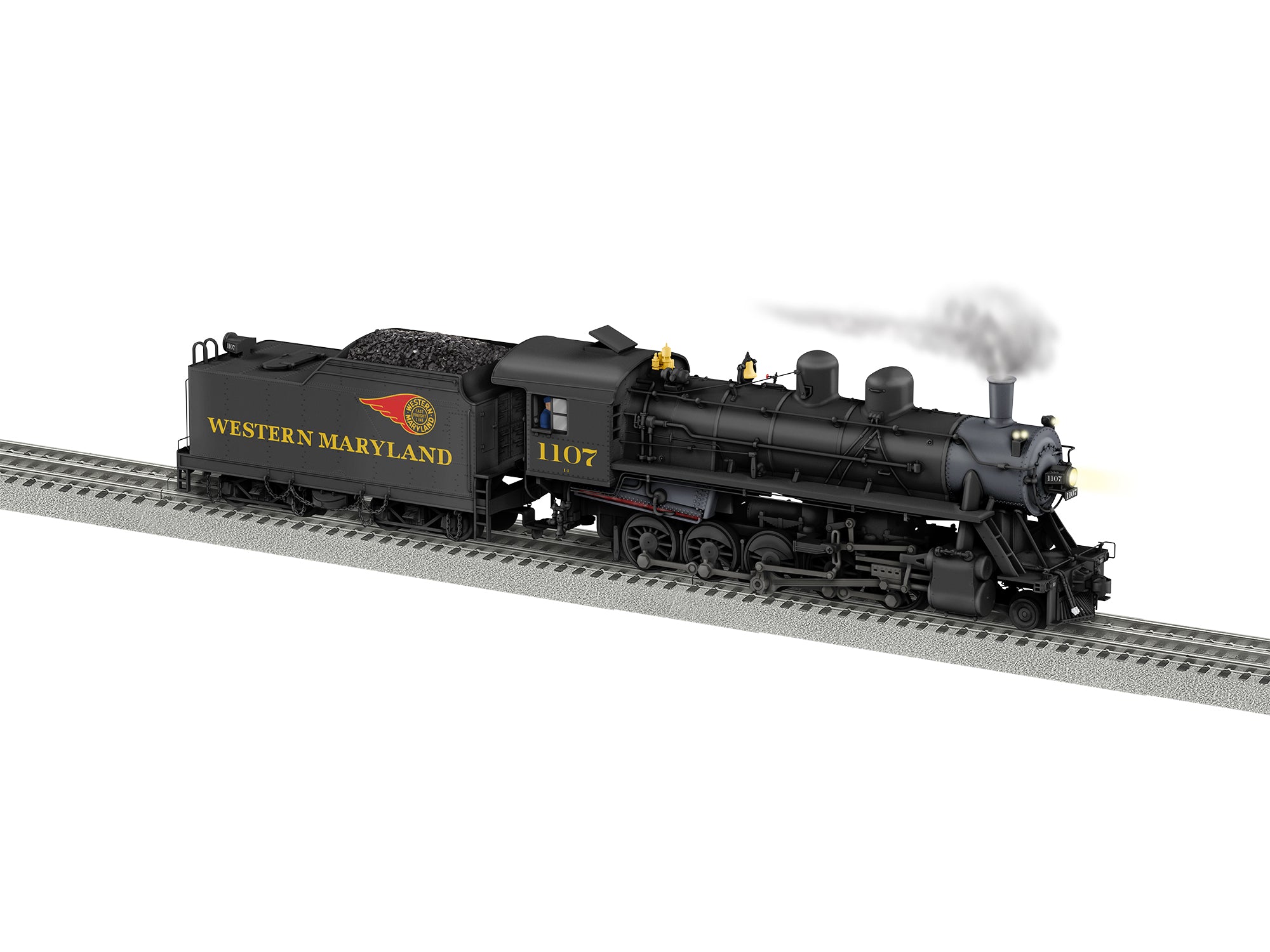 Lionel Western Maryland LEGACY Russian Decapod #1107 | O Scale