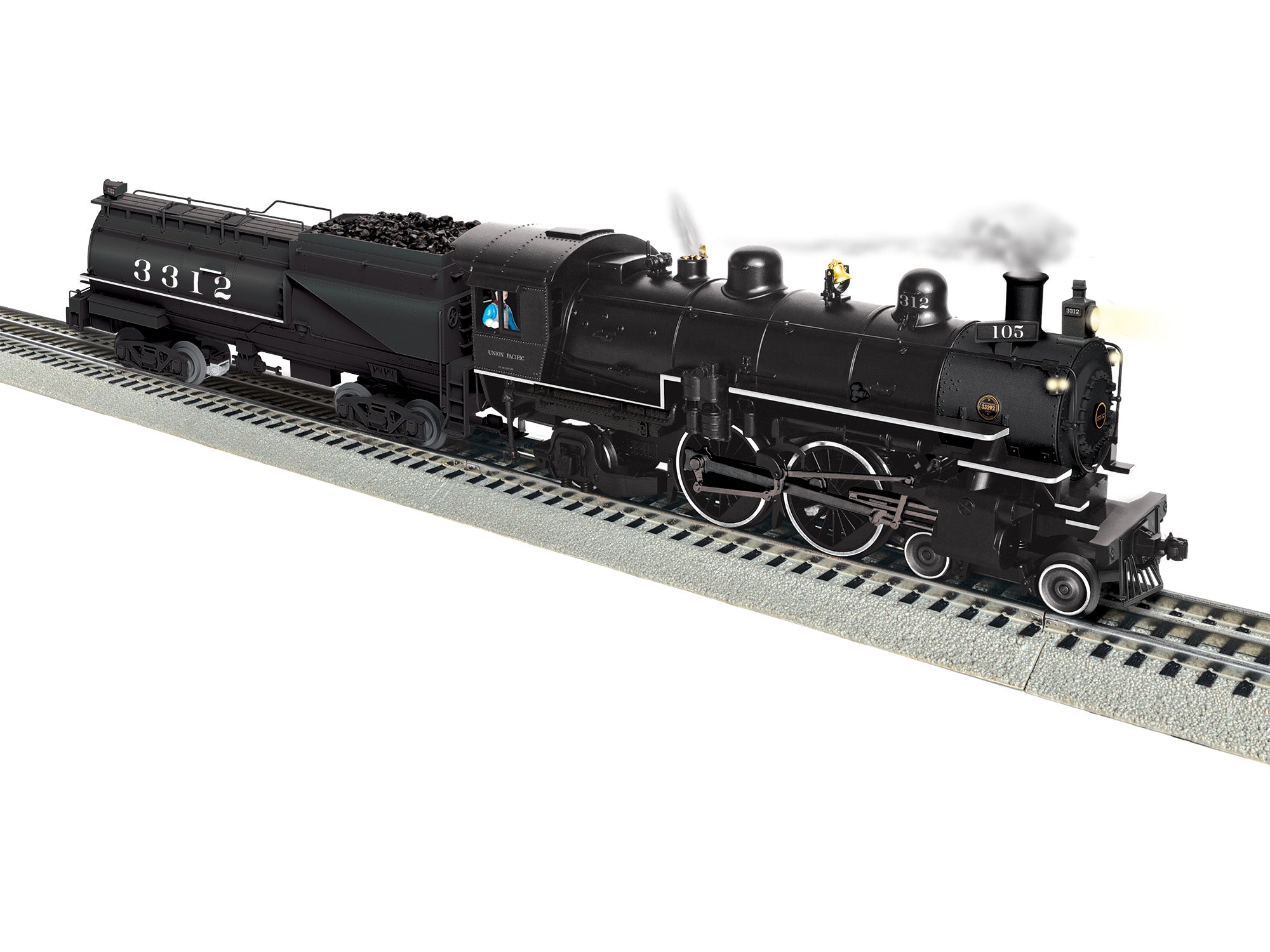 Lionel Union Pacific LEGACY Atlantic #3312 | O Scale