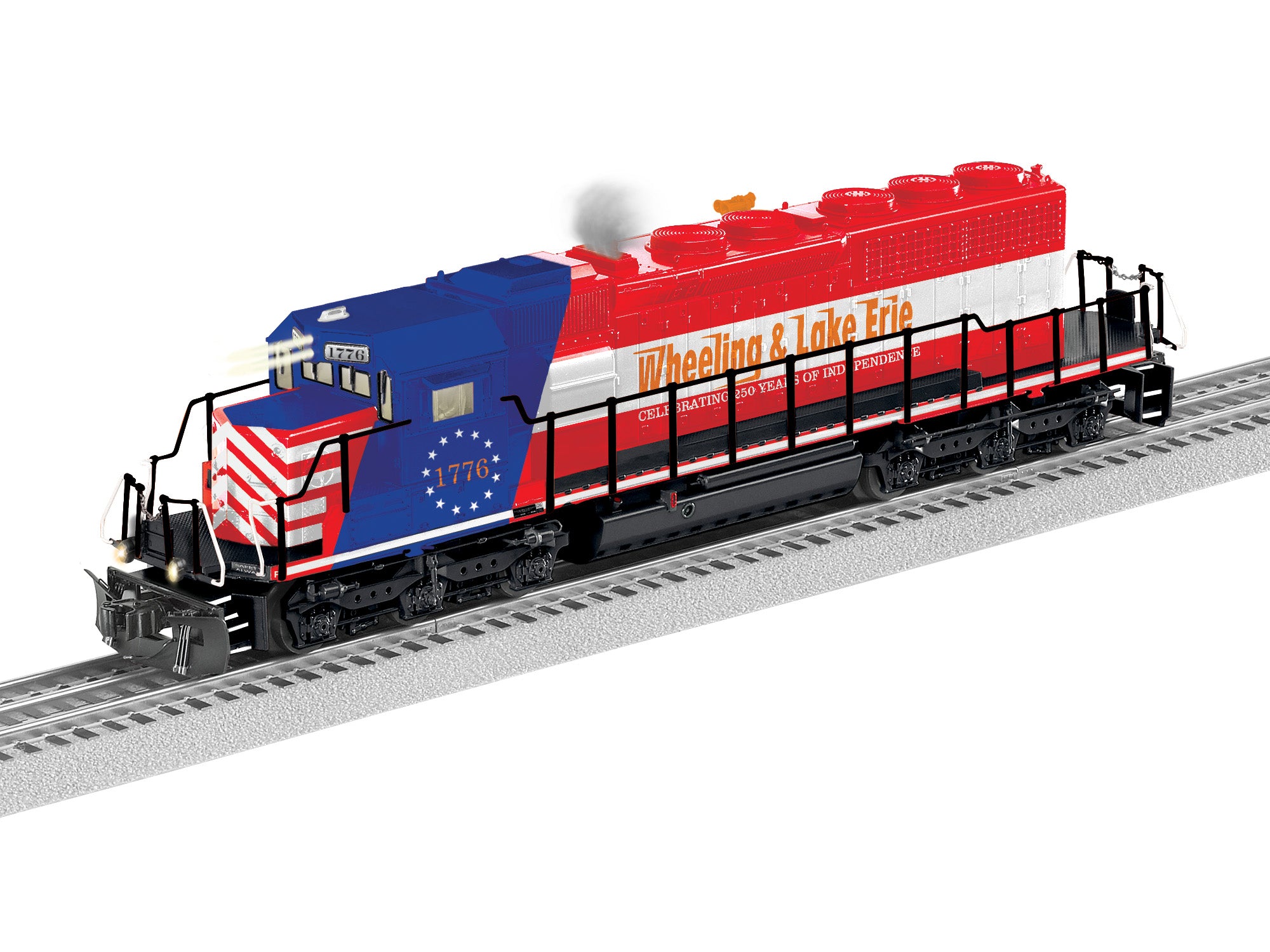 Lionel Wheeling and Lake Erie Non-Pwd SD40-2 #1776 | O Scale