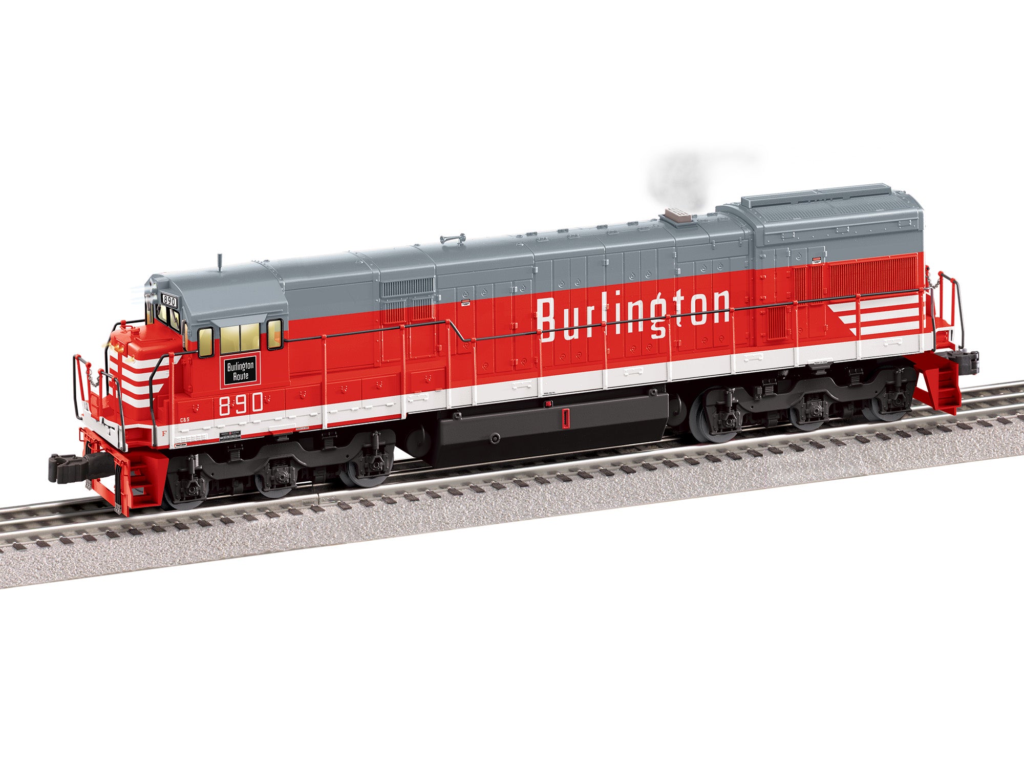 Lionel Burlington (C&S) LEGACY U30C #890 | O Scale