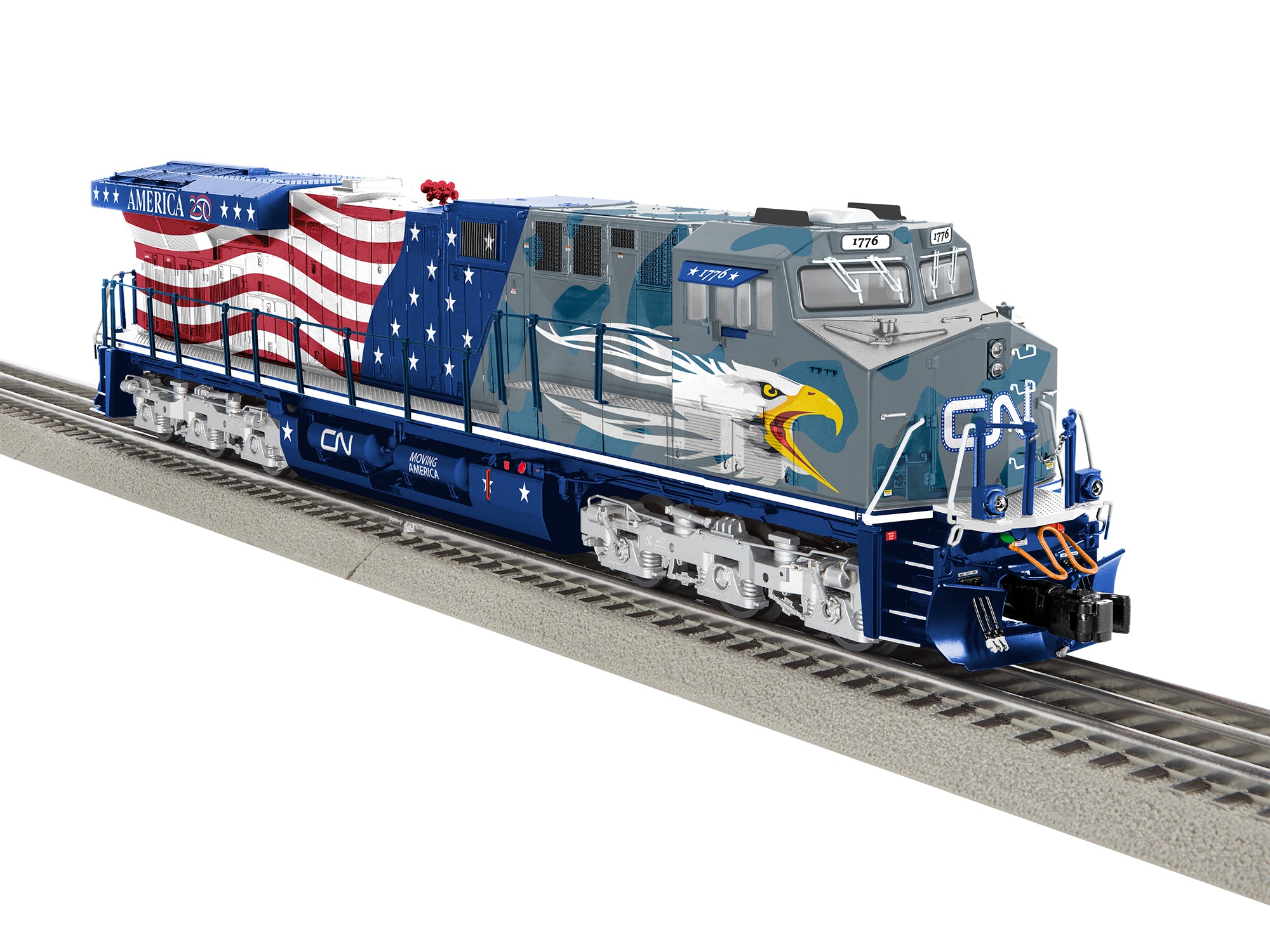 Lionel CANADIAN NATIONAL NON-PWD ES44 #1776 | O Scale