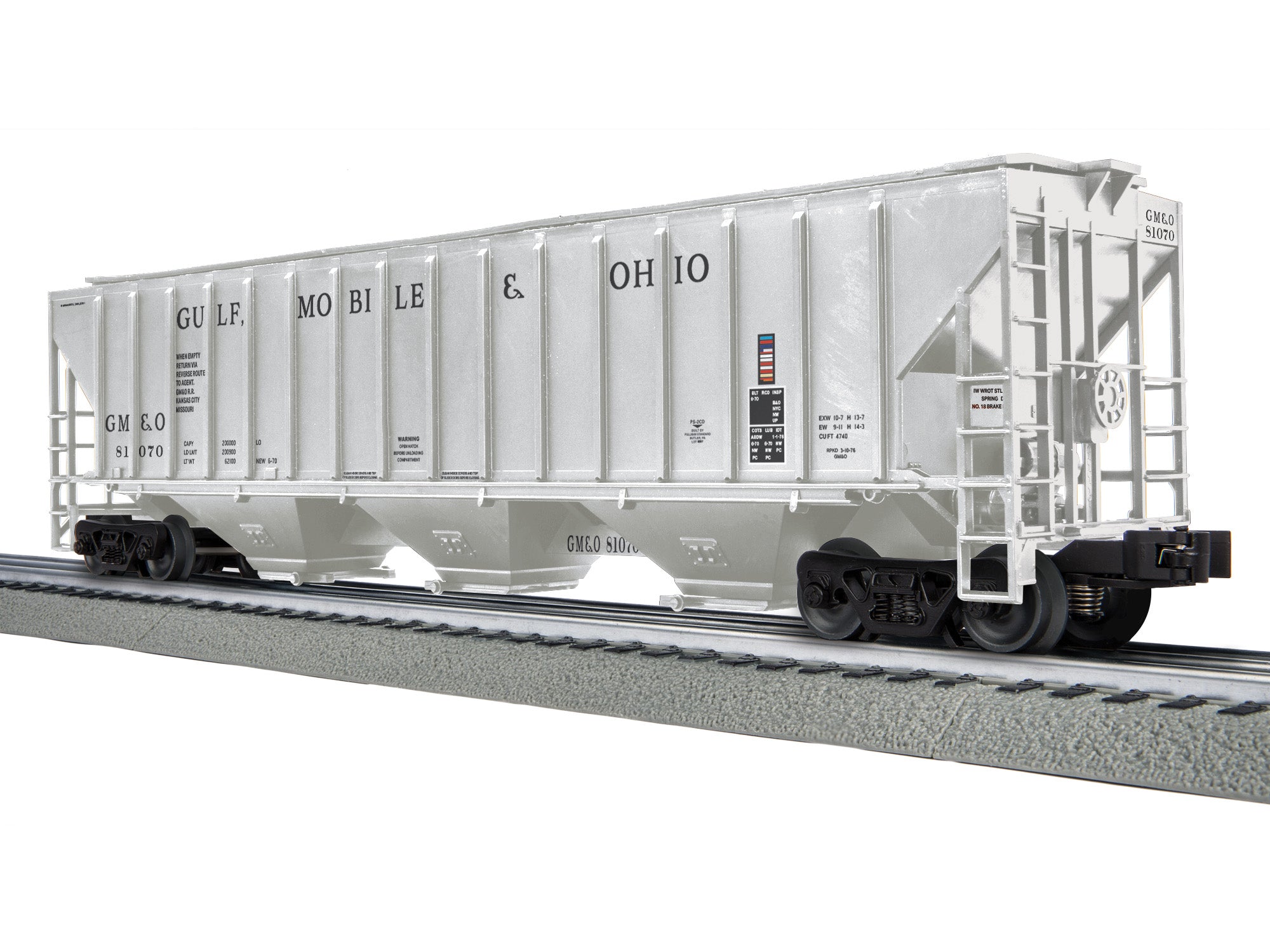 Lionel Gulf Mobile & Ohio 4740 PS-2CD #81070 | O Scale
