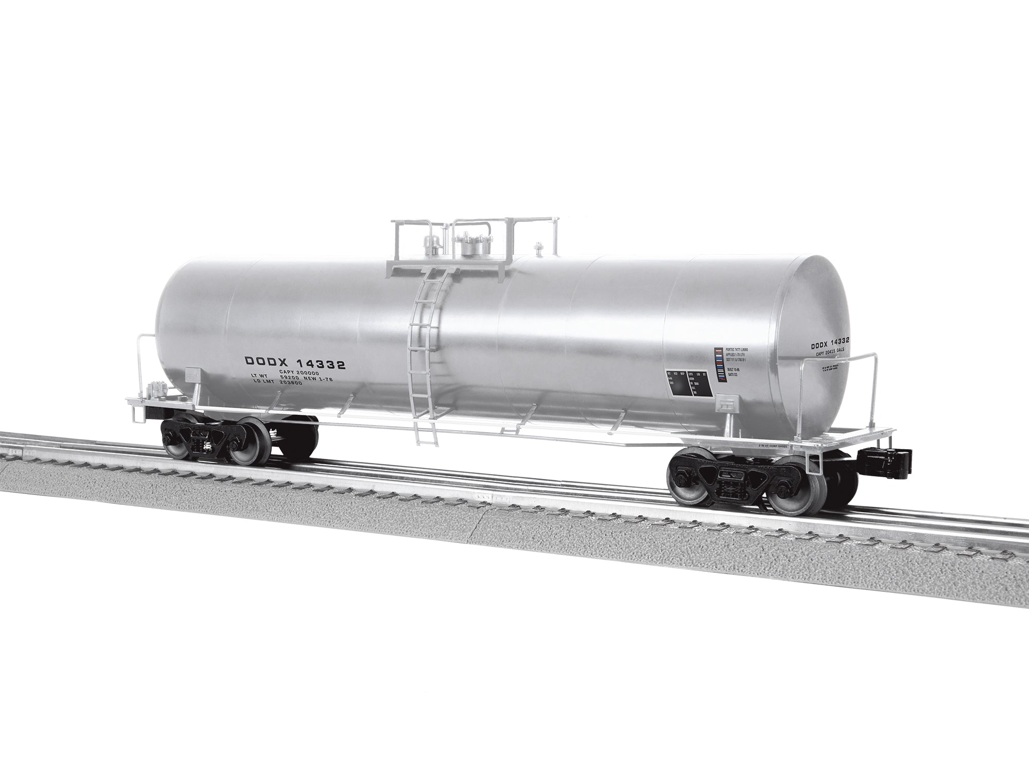 Lionel DODX 50' Tank Car #14332 | O Scale