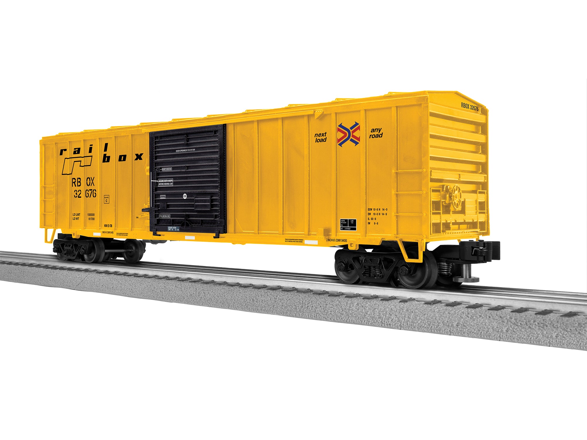 Lionel Railbox 50' Boxcar #32676 | O Scale