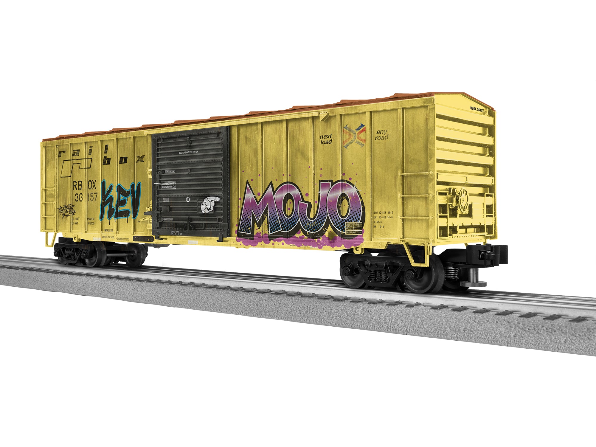 Lionel Weathered Railbox 50' Boxcar #36157 | O Scale