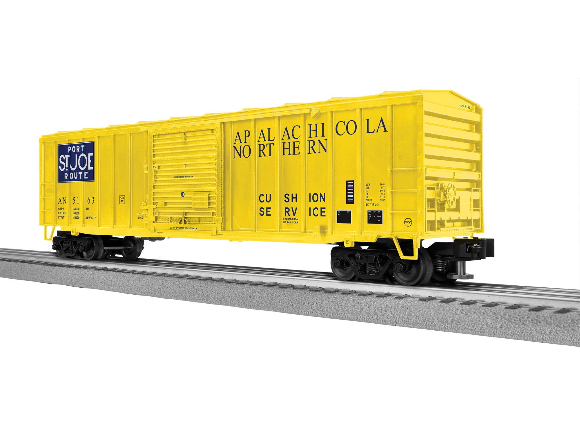 Lionel Apalachicola & Northern 50' Boxcar #5163 | O Scale