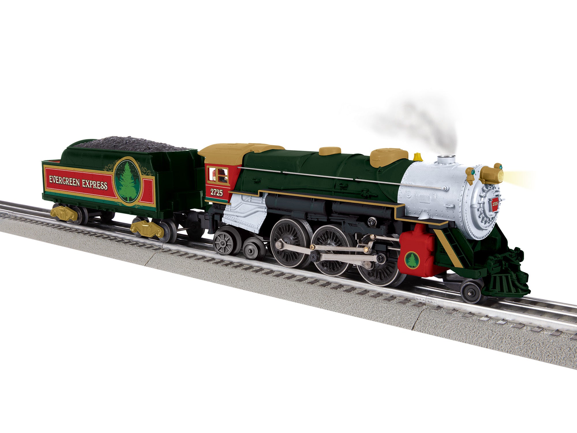 Lionel Christmas LionChief 2-6-2 #2725 | O Scale