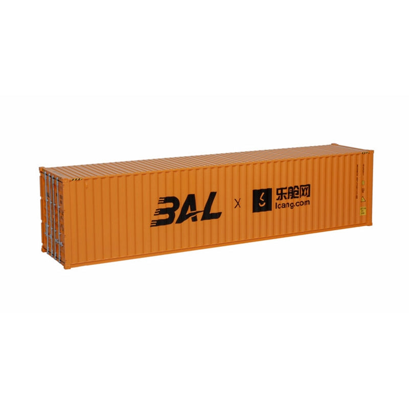 Atlas O 40’ High Cube Container ASSORTMENT 1 BAL 6682590, 6736130, COSCO 6572240, 6572451, EVERGREEN 8282562, 8282731 | O Scale