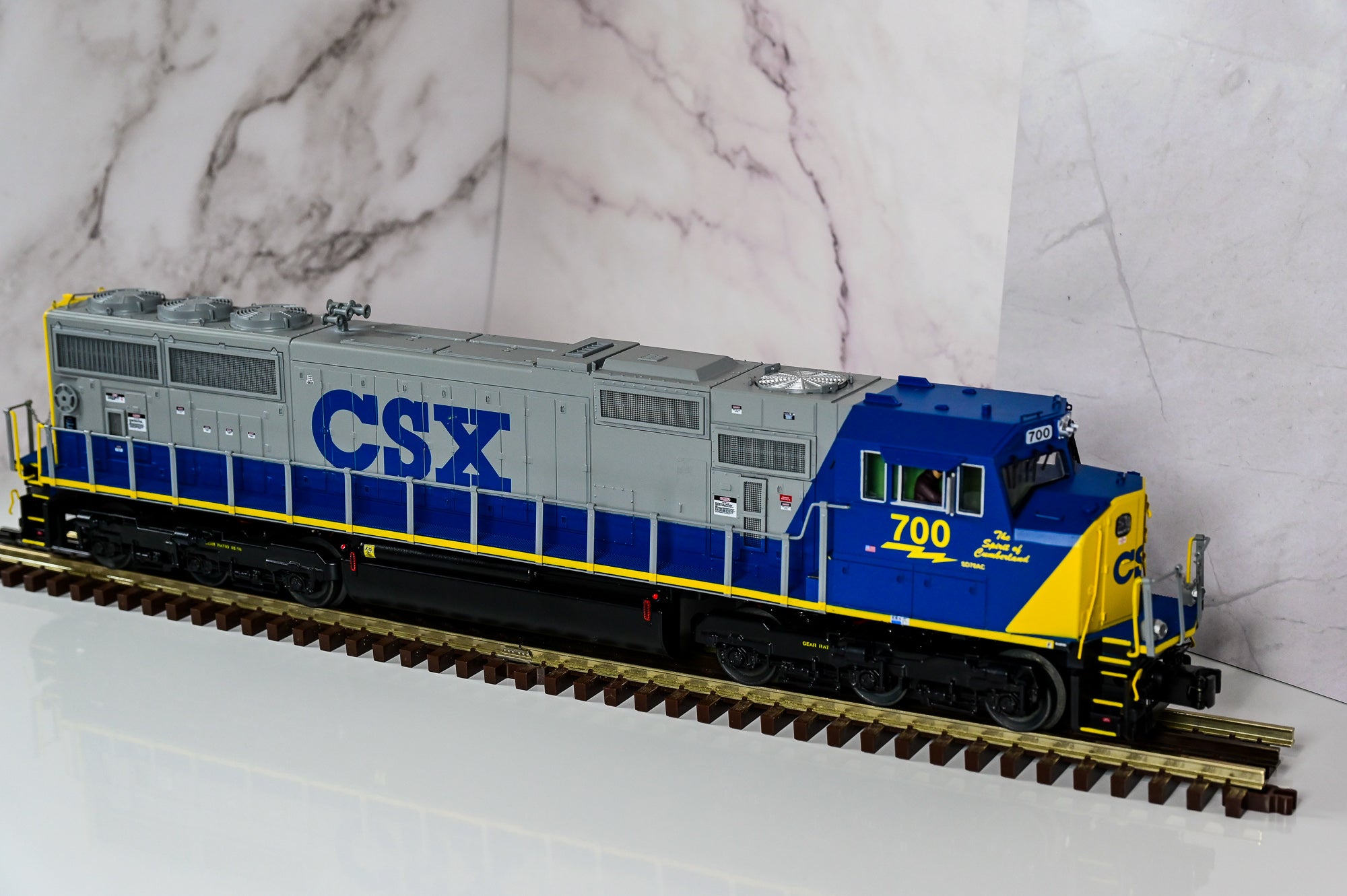 MTH CSX SD70MAC Diesel Engine #700 | Proto-Sound 3.0 | O Scale