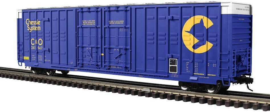 Atlas Chessie System (C&O) Berwick 60’ Hy-Cube Box Car #261947 | Premier | O Scale