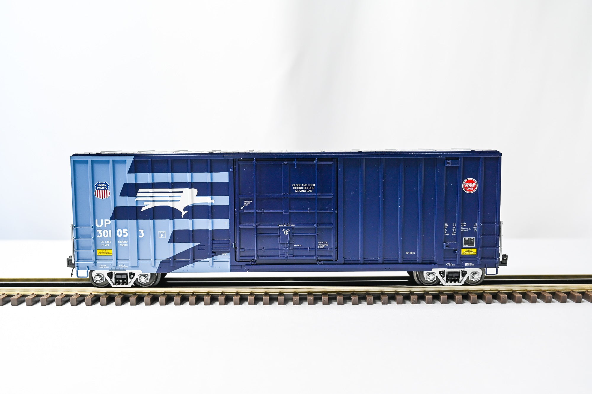 MTH Premier Missouri Pacific 50 High Cube Boxcar UP Heritage 6 CAR BUNDLE | O Scale