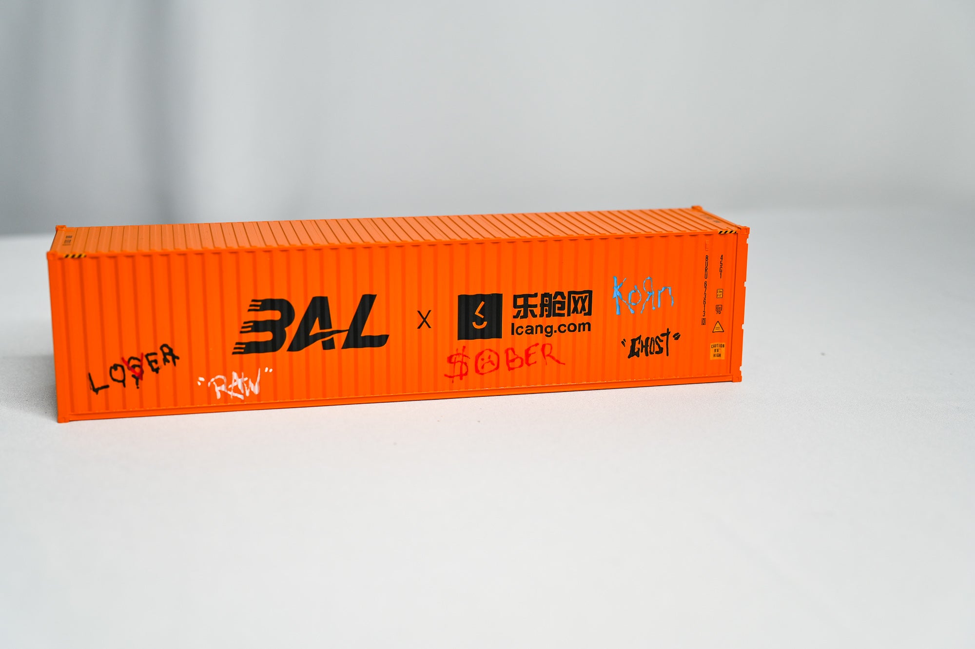 Atlas BAL 40 Foot High Cube Container BURU 6736130 | O Scale