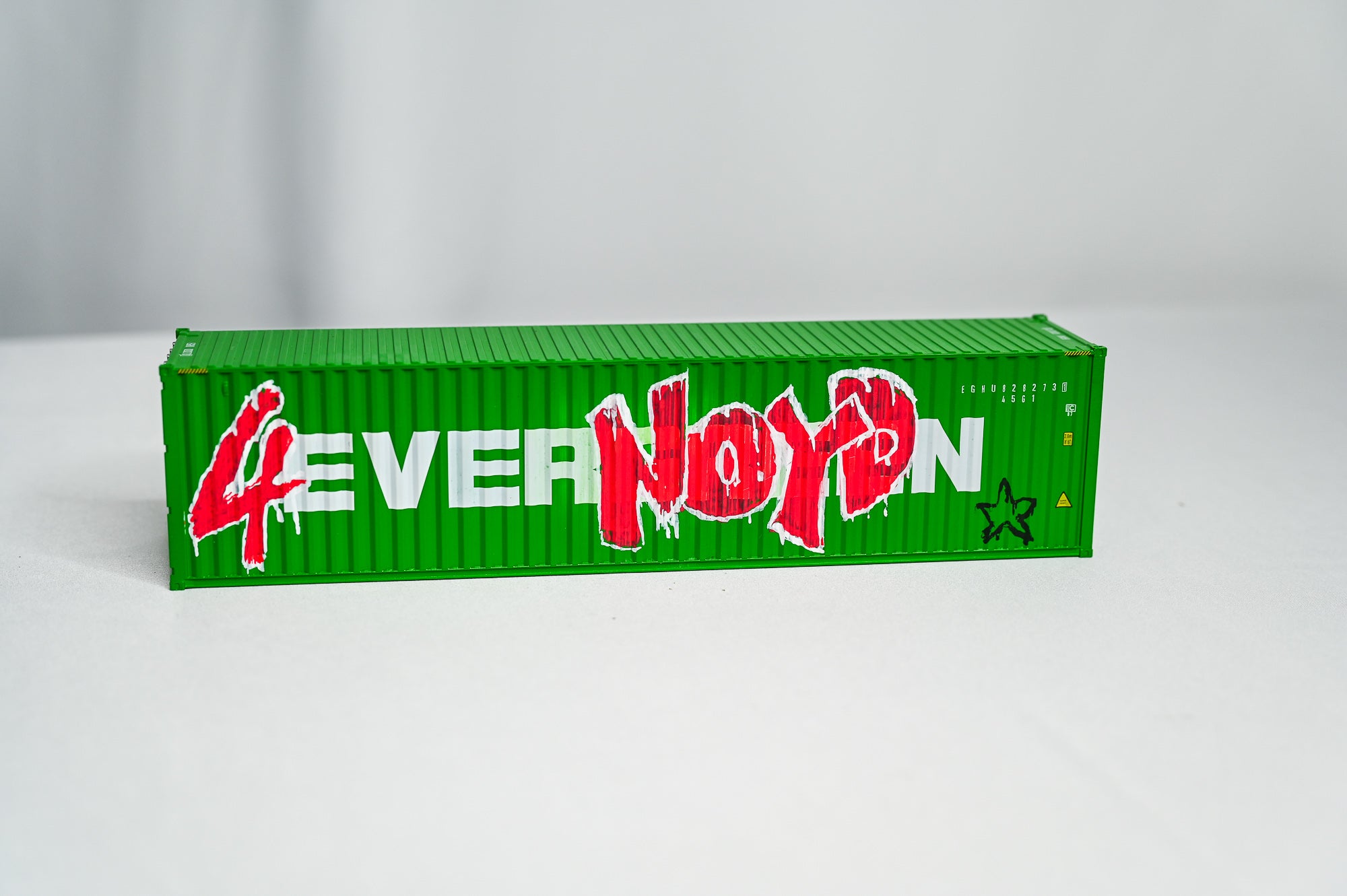 Atlas Evergreen 40 Foot High Cube Container EGHU 8282731 | O Scale