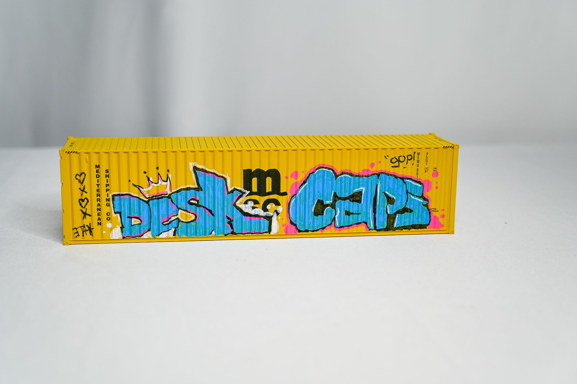 Atlas MSC 40 Foot High Cube Container MSMU 8818577 | O Scale