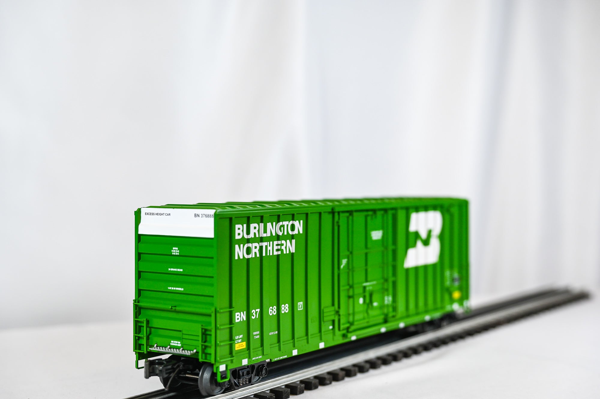 MTH Burlington Northern High Cube Boxcar 376888 | O Scale