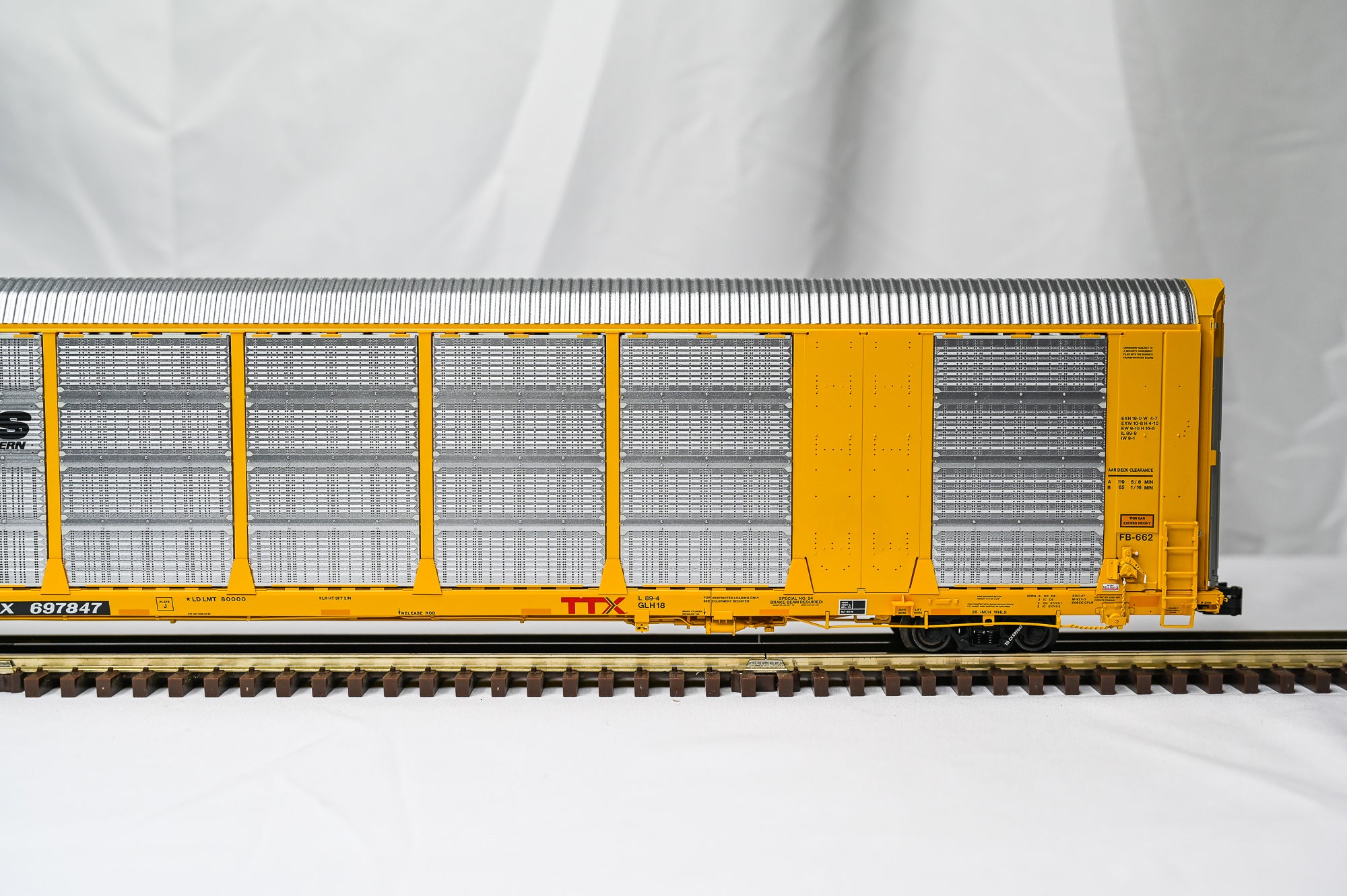 Atlas Norfolk Southern Gunderson Multi-Max Autorack #697847 | Premier | O Scale