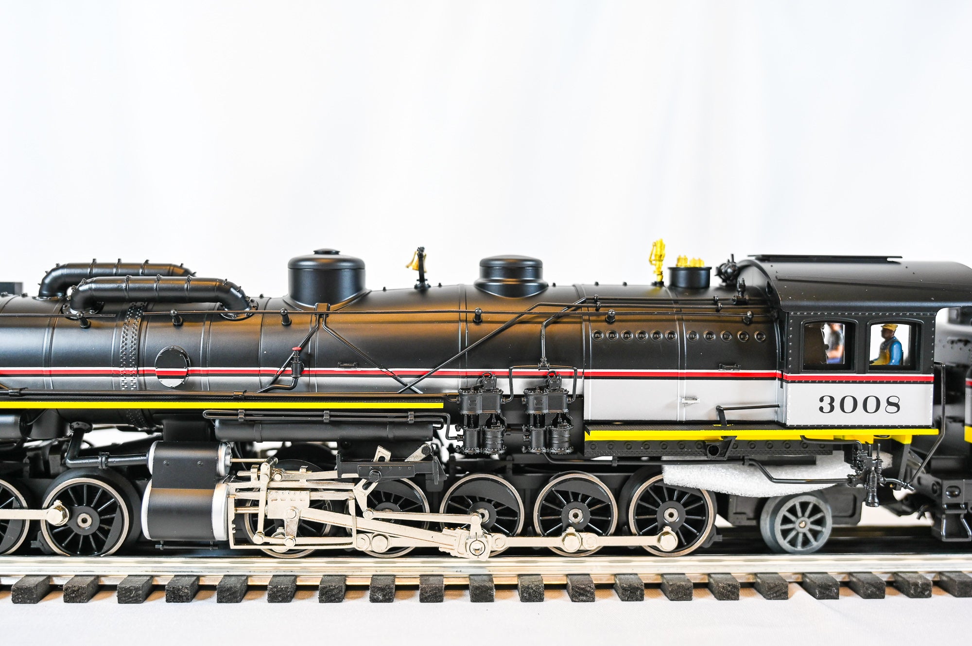Lionel Santa Fe 2-10-10-2 Steam Locomotive #3008 | Legacy | O Scale