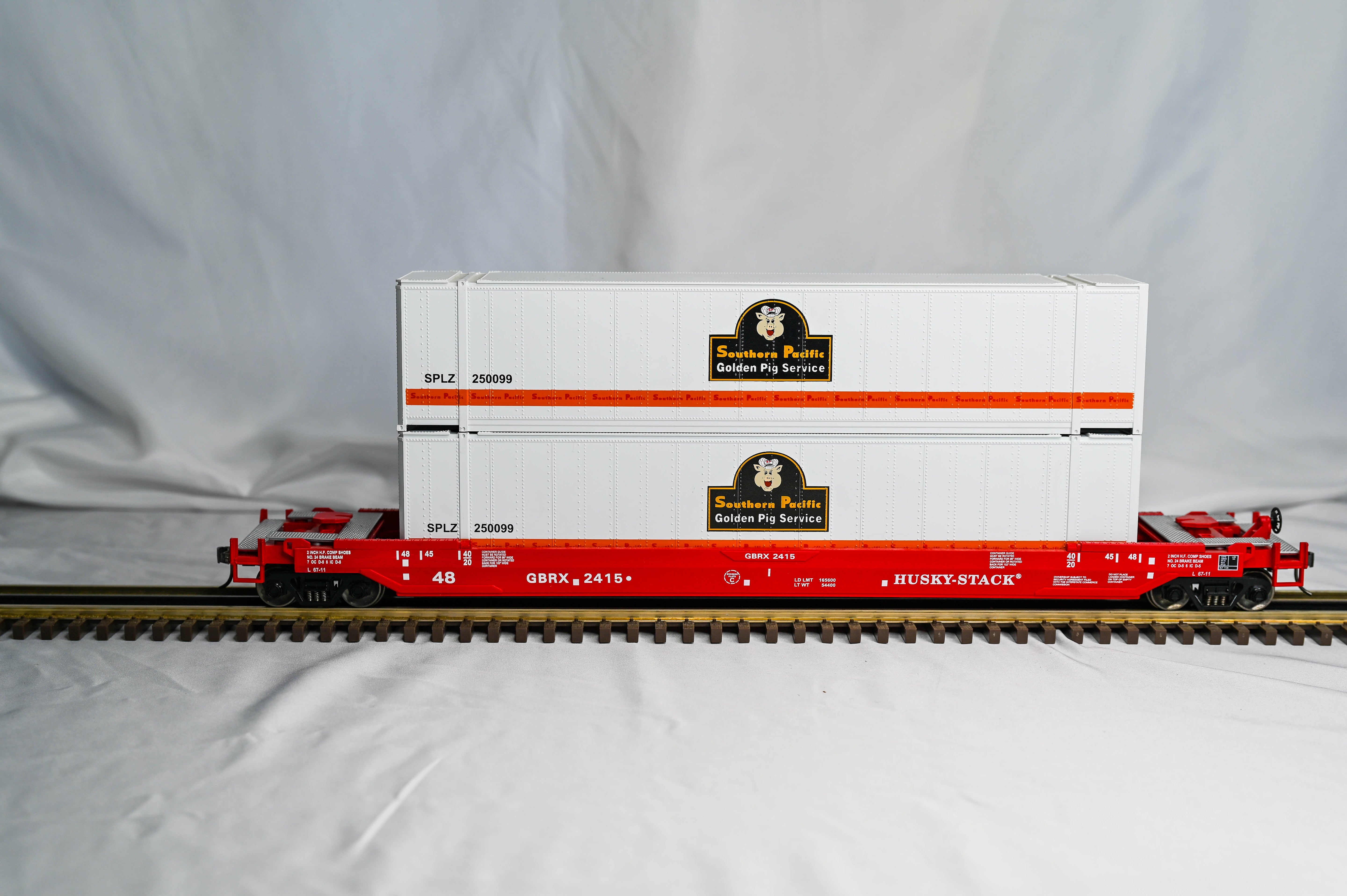 MTH Premier Husky Stack Car Southern Pacific | 2 Rail | O Scale