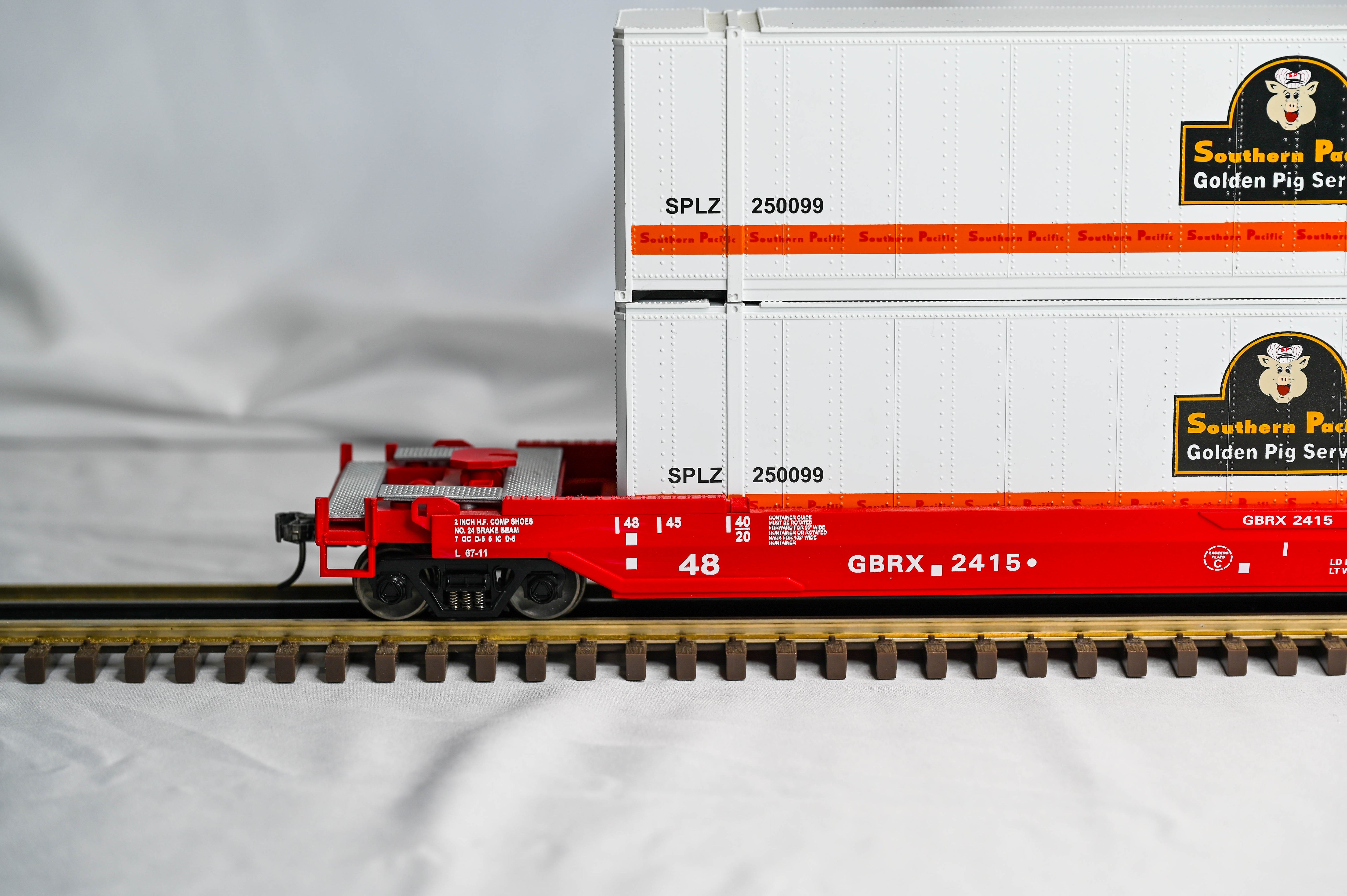 MTH Premier Husky Stack Car Southern Pacific | 2 Rail | O Scale