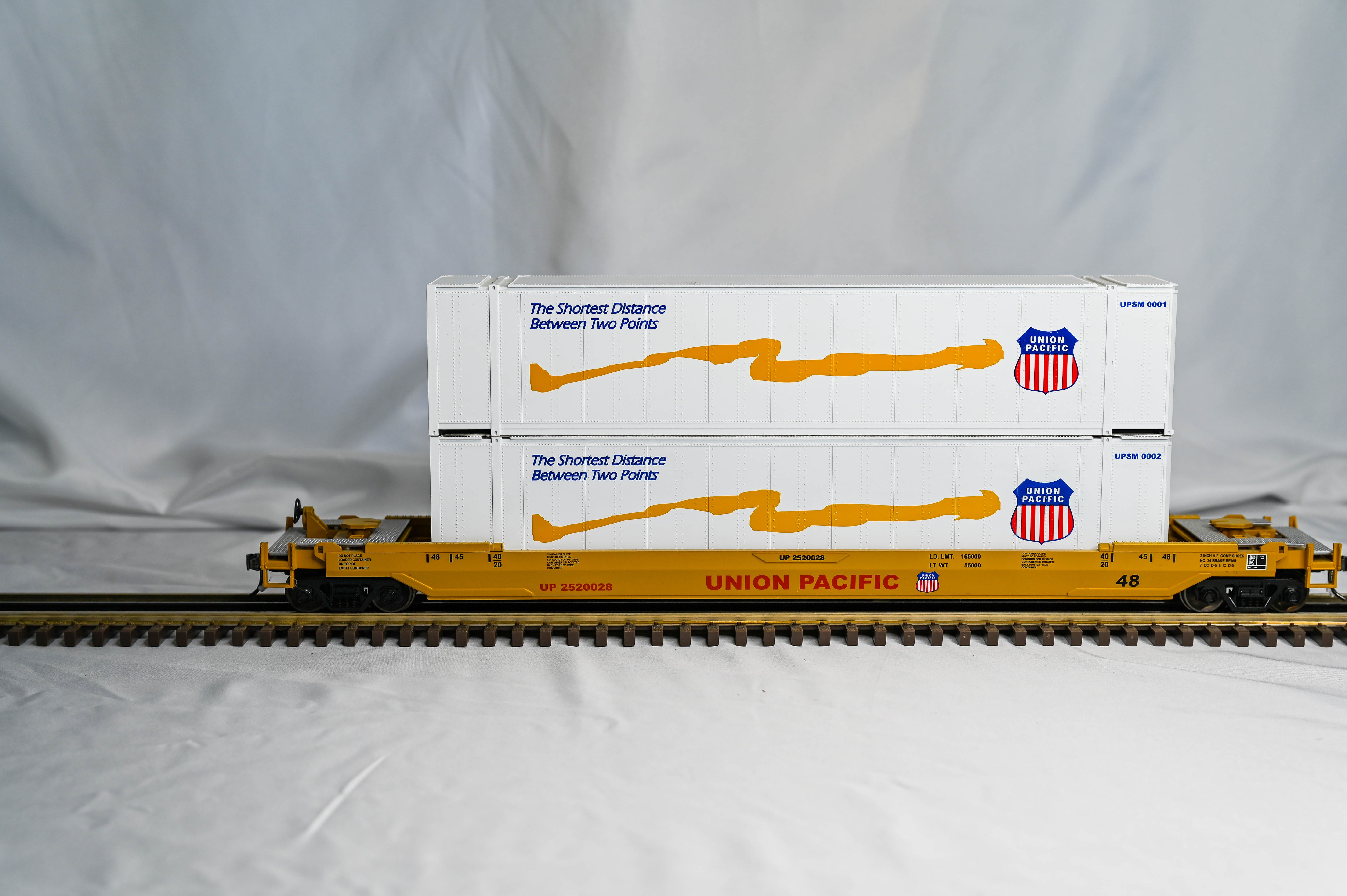 MTH Premier Husky Stack Car Union Pacific | 2 Rail | O Scale