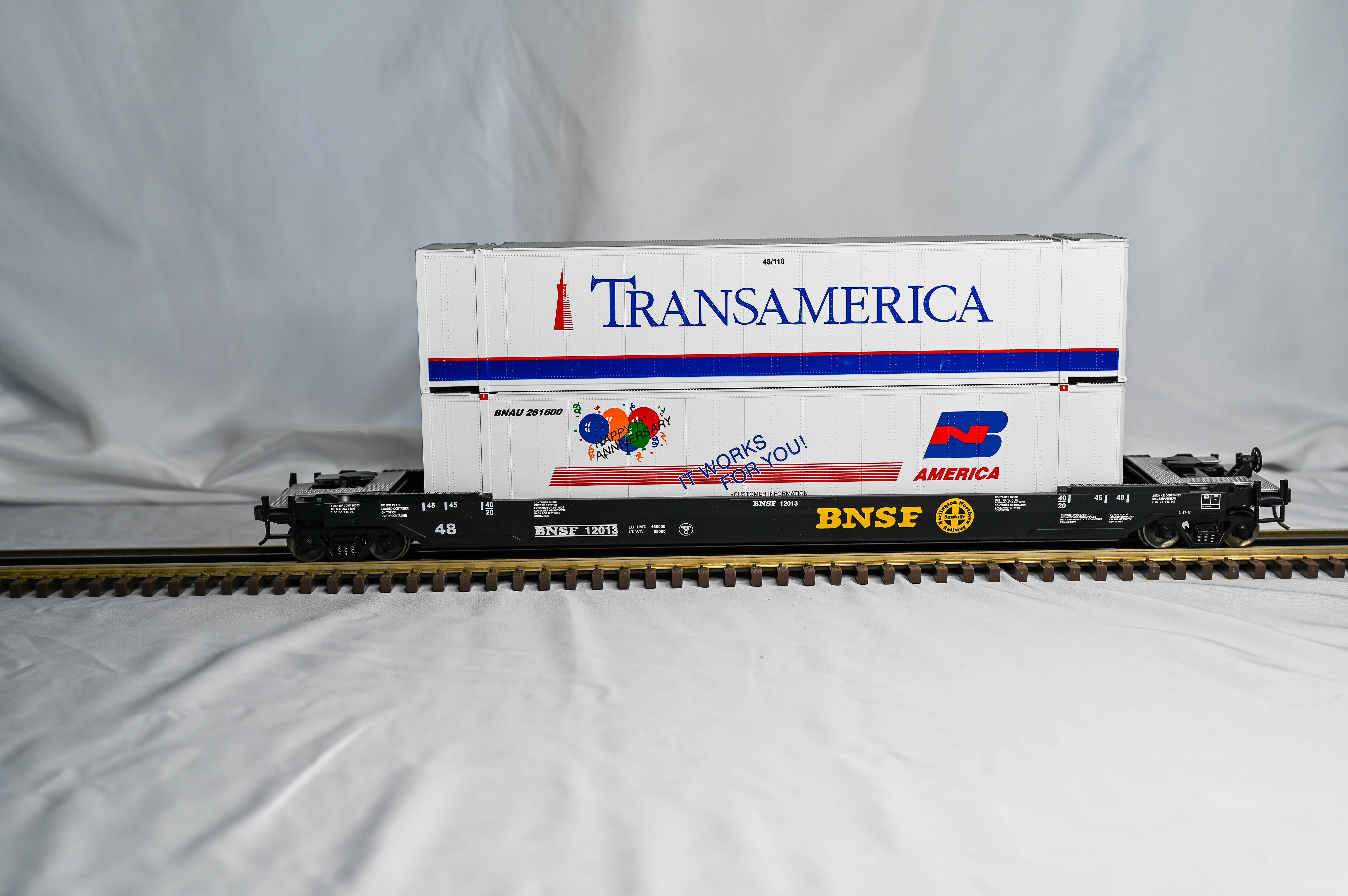 MTH Premier Husky Stack Car BNSF #12013 | 2Rail | O Scale