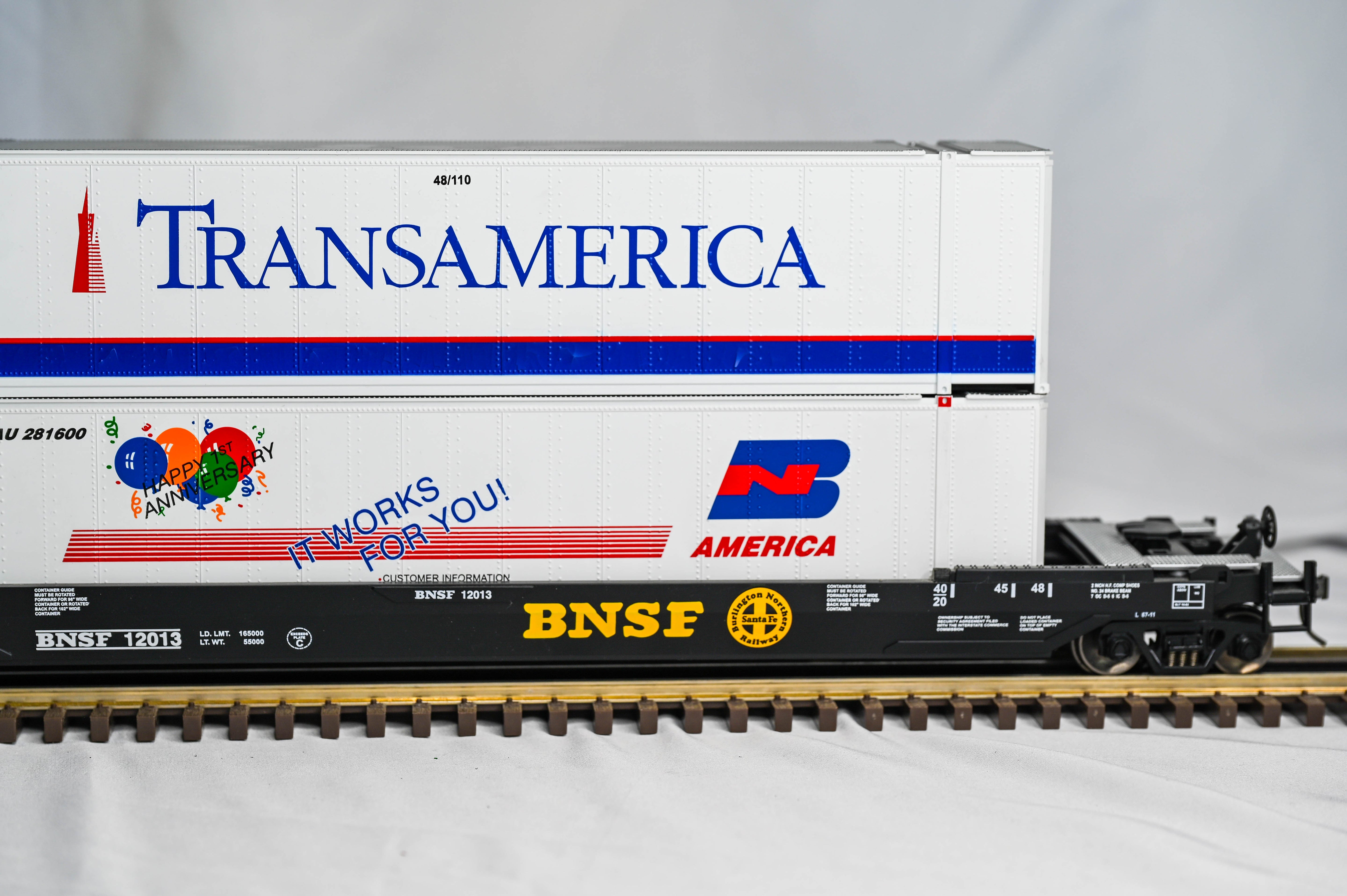 MTH Premier Husky Stack Car BNSF #12013 | 2Rail | O Scale
