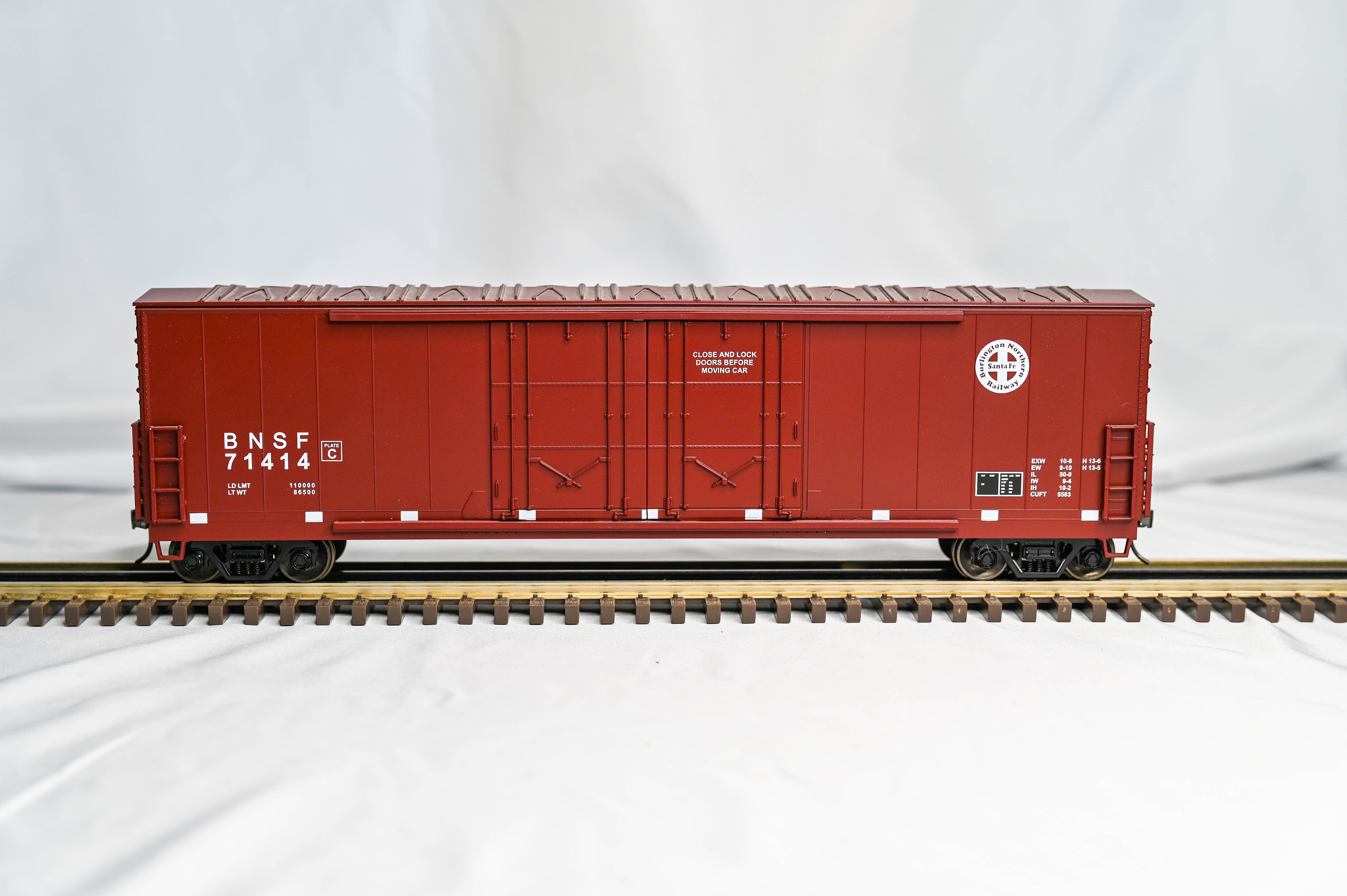 MTH Premier 50' Double Plug Door Boxcar BNSF | 2-Rail | O Scale