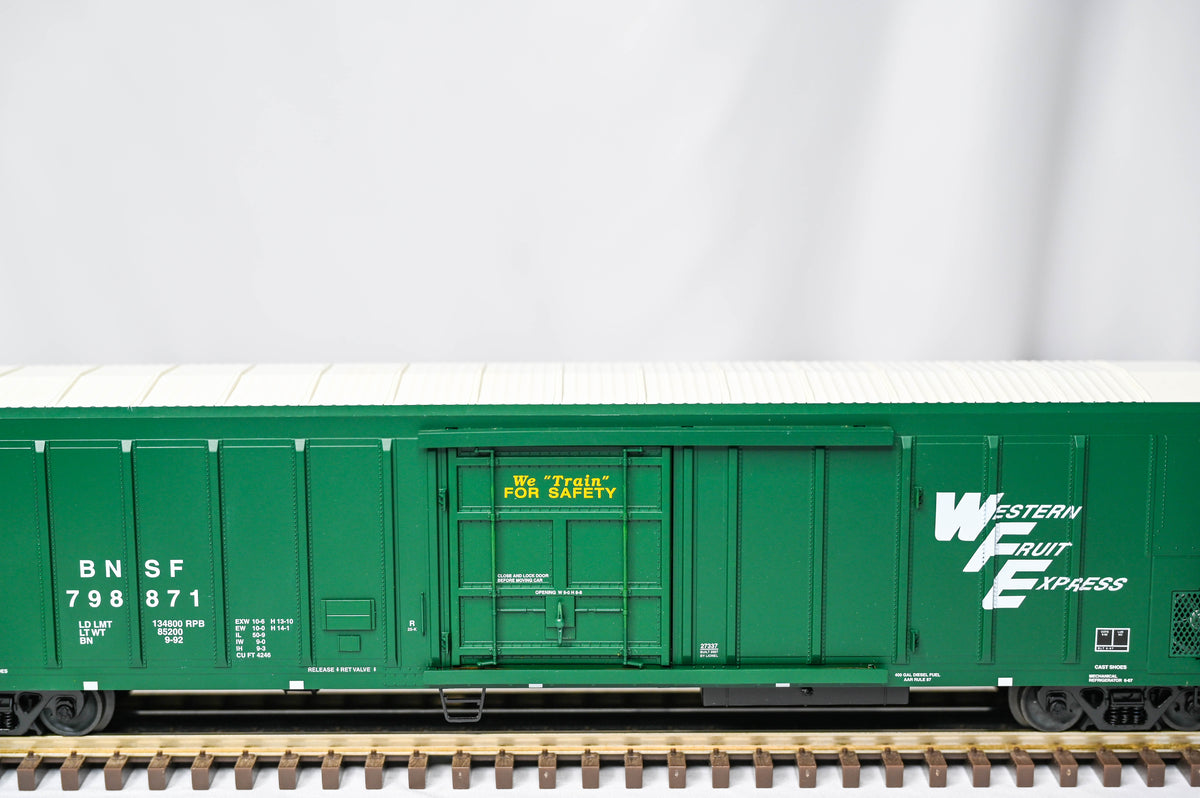 Lionel BNSF Western Fruit Express 57' Mechanical Refrigerator Car 2-Pack #798871 #798872 | O Gauge | 6-11652