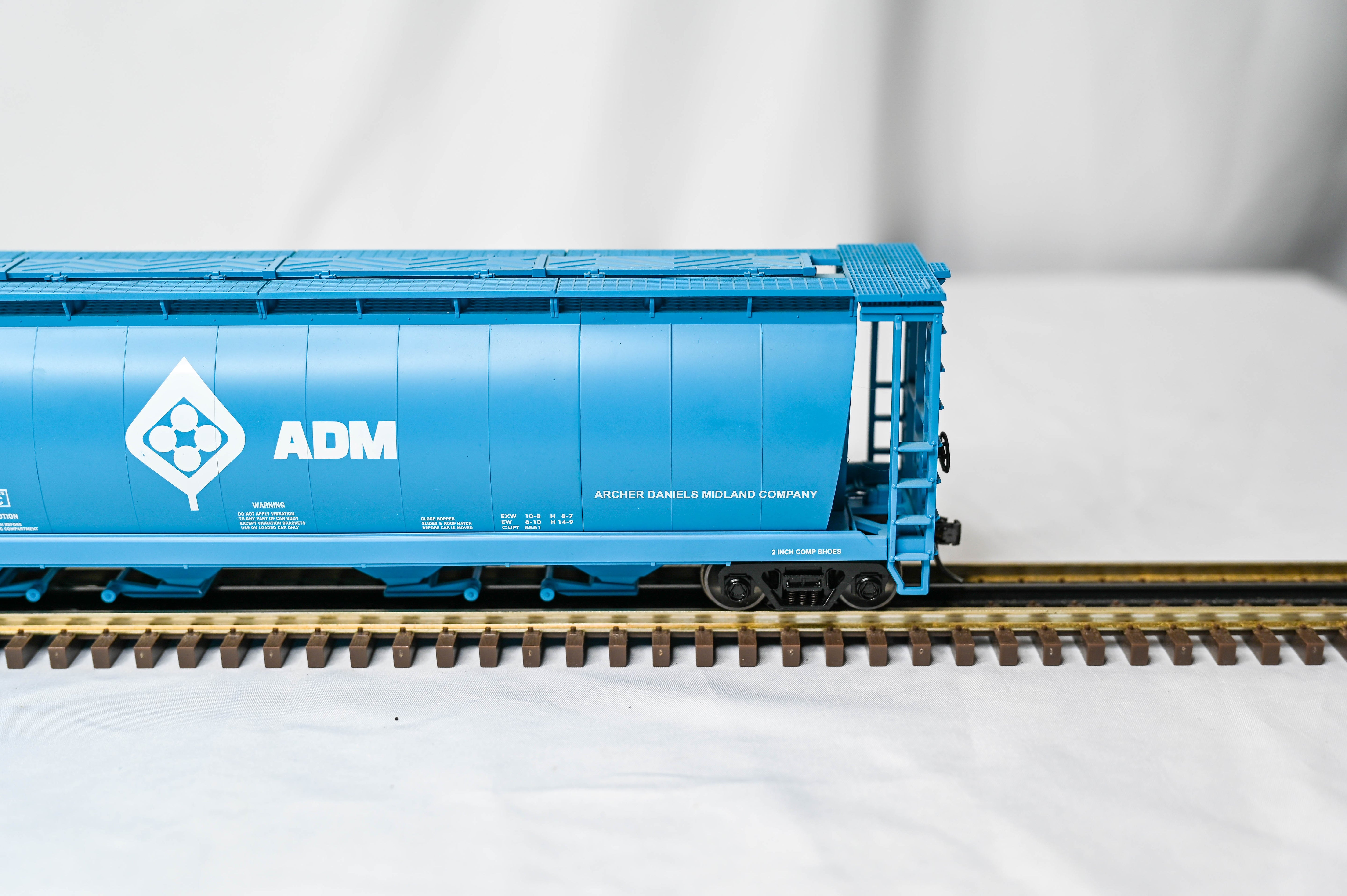 MTH Premier Archer Daniels Midland 4-Bay Cylindrical Hopper #53243 | O Scale | 20-97469