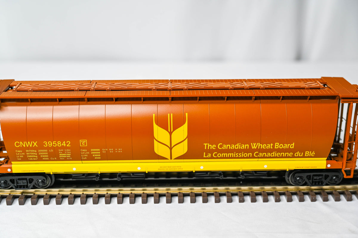 MTH Premier Canadian Wheat 100-Ton Covered Hopper Car #395842 | O Scale | 20-97995