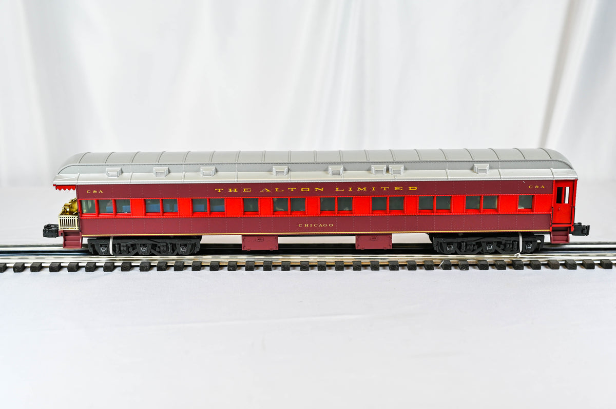 Lionel Chicago & Alton Limited Steam Passenger Set + 2 Pk Passengers cars | O Scale | 6-31704